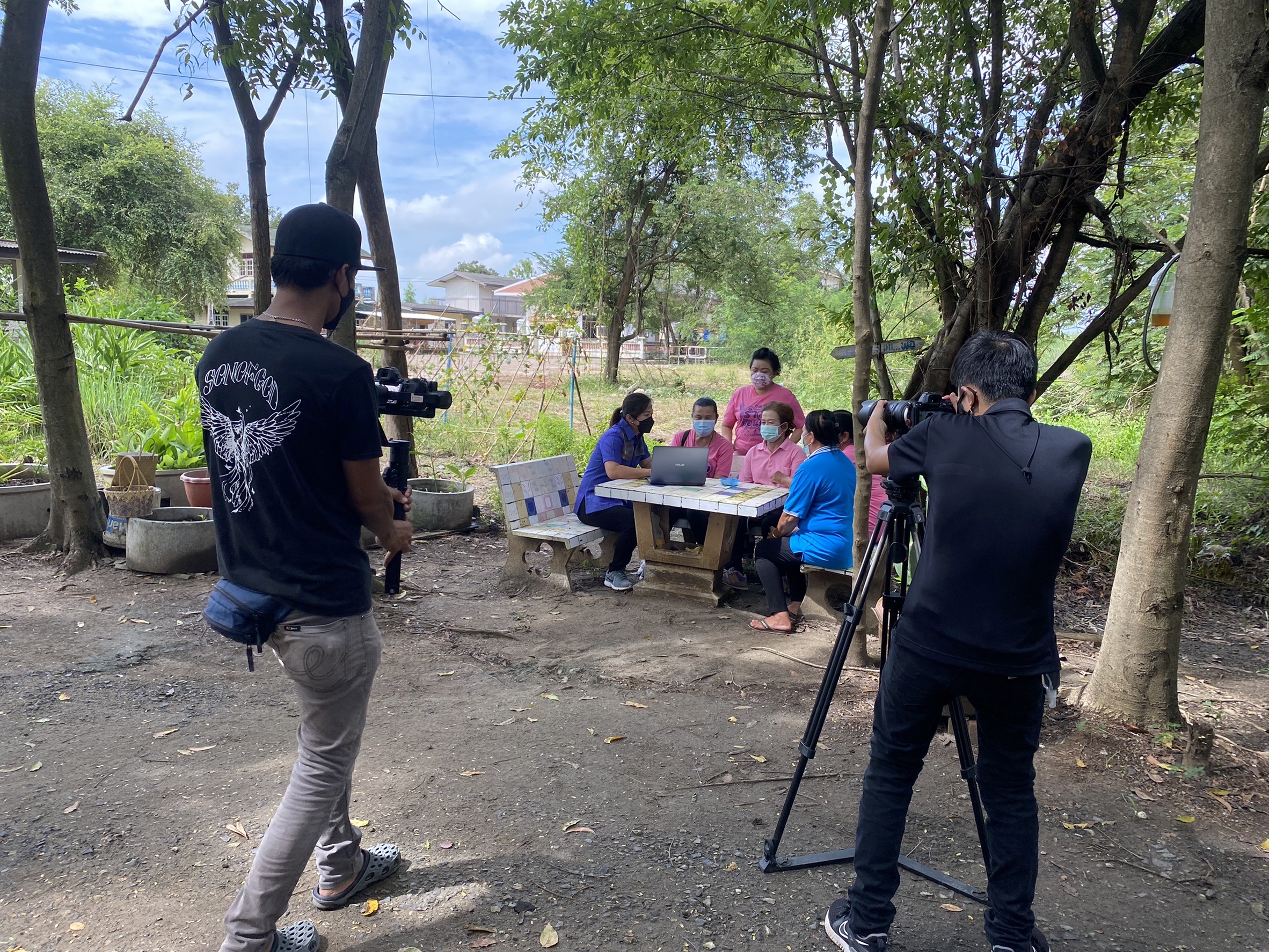 ??พัฒนาชุมชนจังหวัดฉะเชิงเทรา ถ่ายทำวีดิทัศน์ โครงการเสริมสร้างภาพลักษณ์กรมการพัฒนาชุมชนและผู้นำการเปลี่ยนแปลง