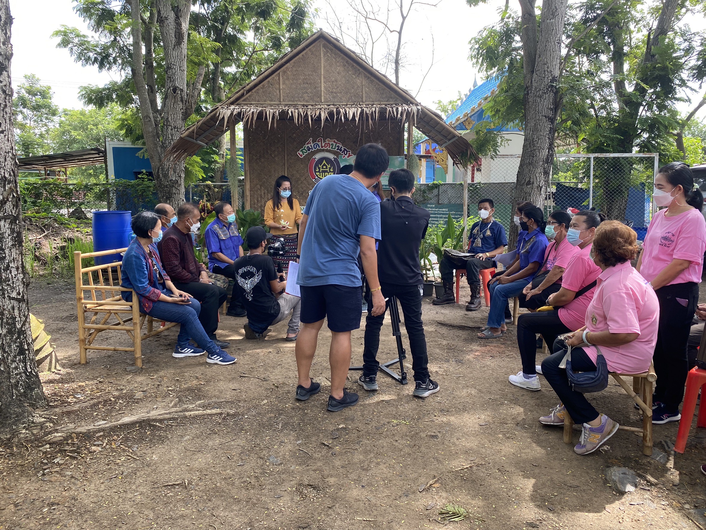 ??พัฒนาชุมชนจังหวัดฉะเชิงเทรา ถ่ายทำวีดิทัศน์ โครงการเสริมสร้างภาพลักษณ์กรมการพัฒนาชุมชนและผู้นำการเปลี่ยนแปลง