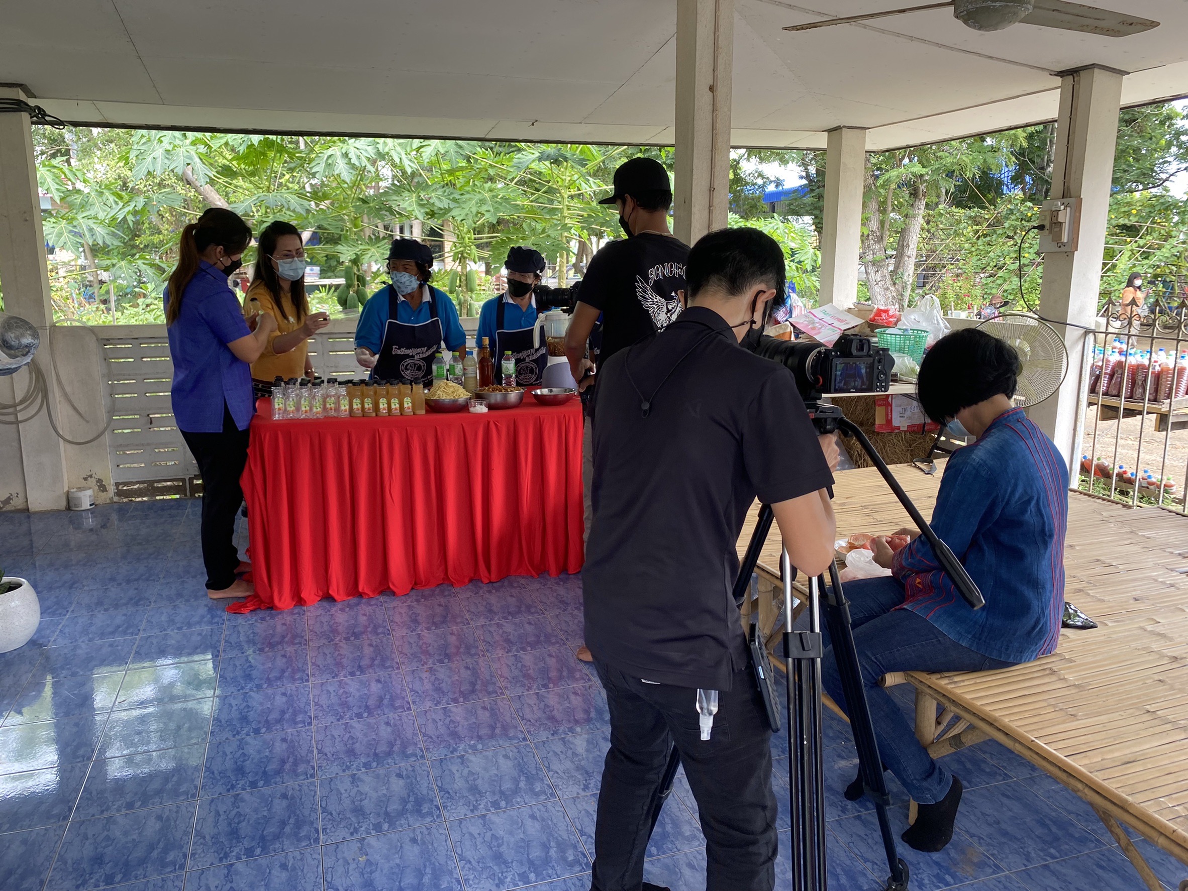 ??พัฒนาชุมชนจังหวัดฉะเชิงเทรา ถ่ายทำวีดิทัศน์ โครงการเสริมสร้างภาพลักษณ์กรมการพัฒนาชุมชนและผู้นำการเปลี่ยนแปลง