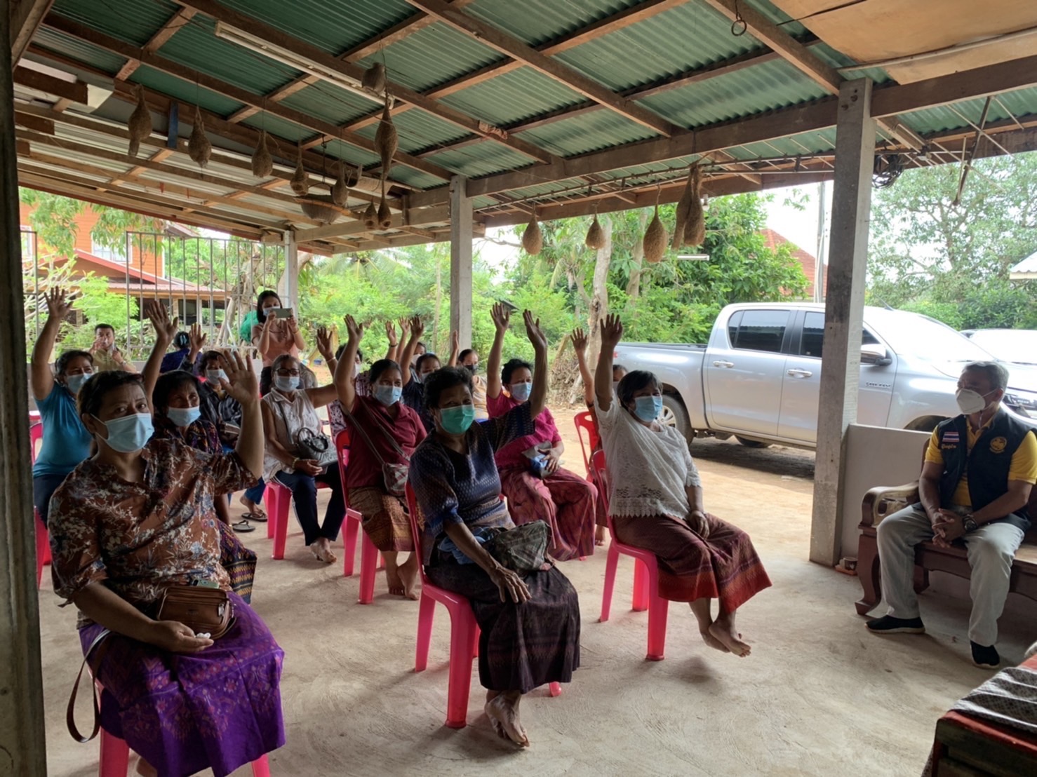 ??พัฒนาชุมชนจังหวัดฉะเชิงเทรา เร่งแก้ไขปัญหาความเดือดร้อนของประชาชน ด้วยการพัฒนาอาชีพผ้าทอและการแปรรูปผลิตภัณฑ์ผ้าประจำจังหวัด