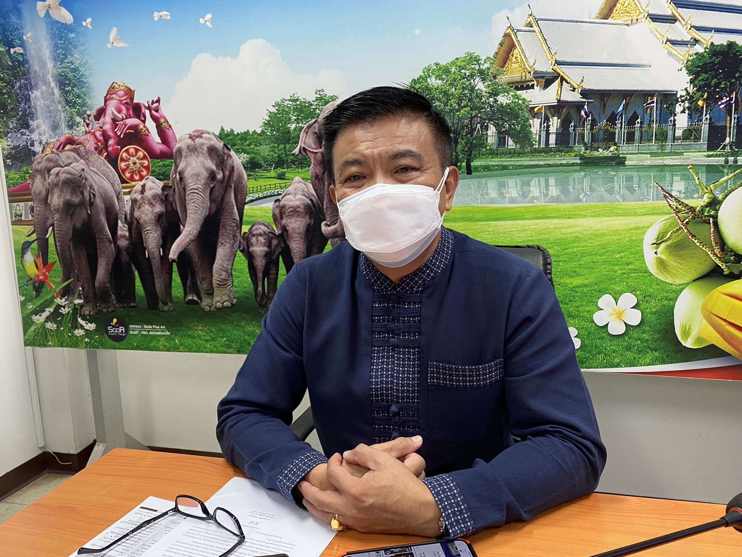 พช.ฉะเชิงเทรา ร่วมประชุมมอบนโยบายการขับเคลื่อนงานพัฒนาชุมชน ประจำปี 2565