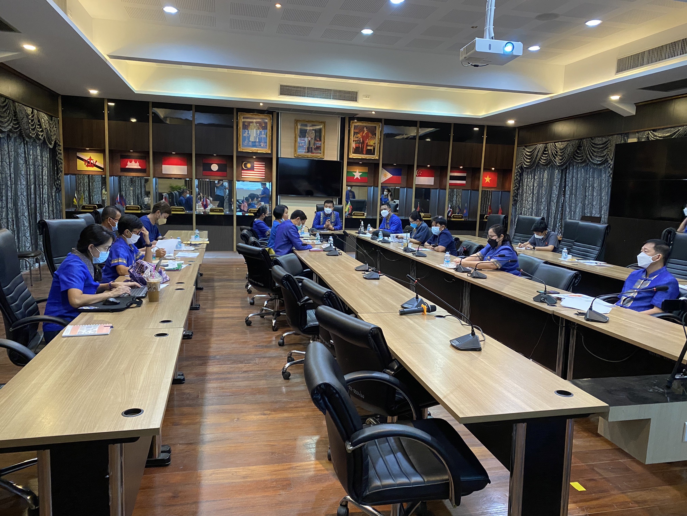 พช.ประชุมคณะทำงานทบทวนยุทธศาสตร์ ประจำปีงบประมาณ พ.ศ.2565