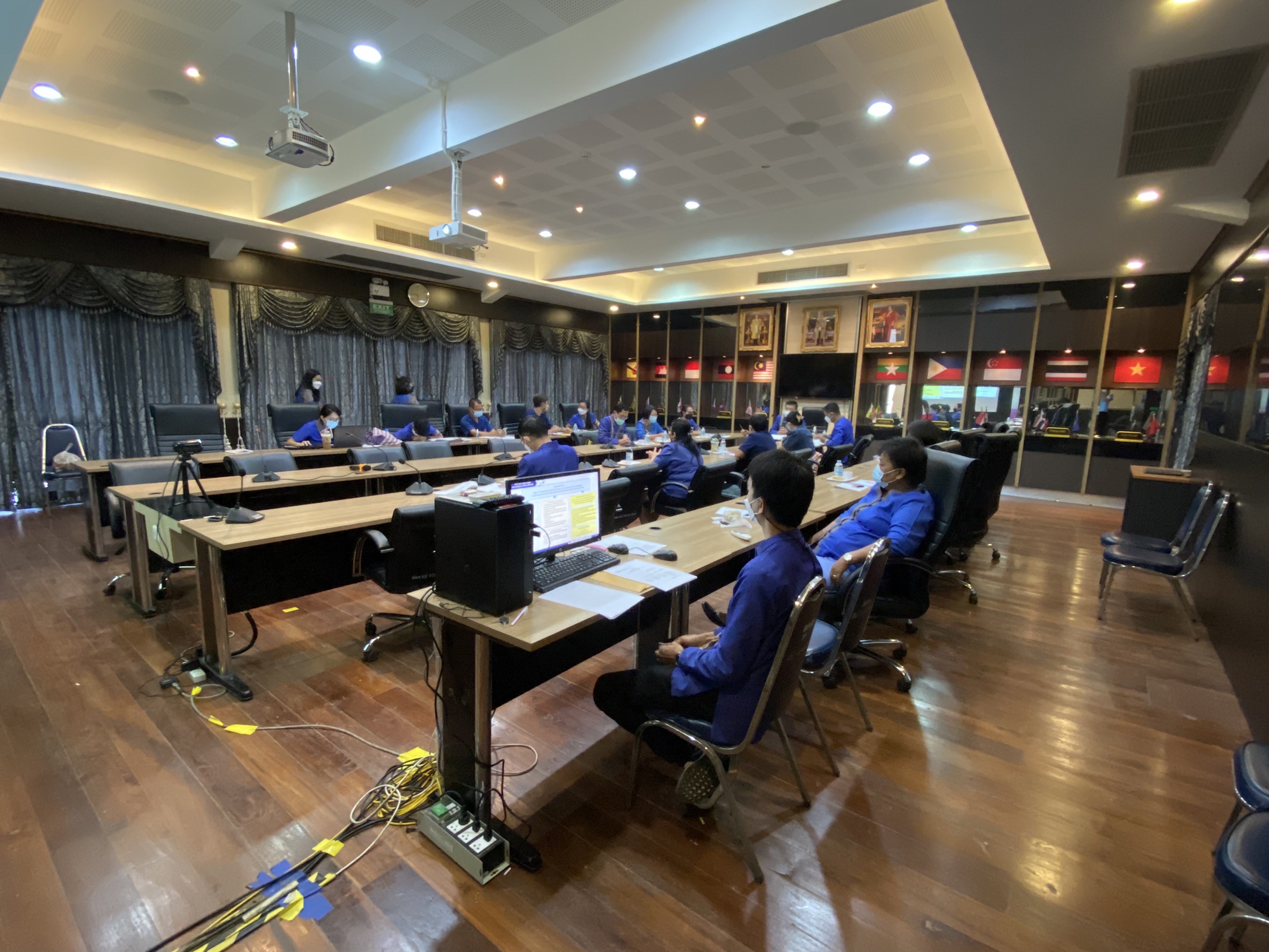 พช.ประชุมคณะทำงานทบทวนยุทธศาสตร์ ประจำปีงบประมาณ พ.ศ.2565