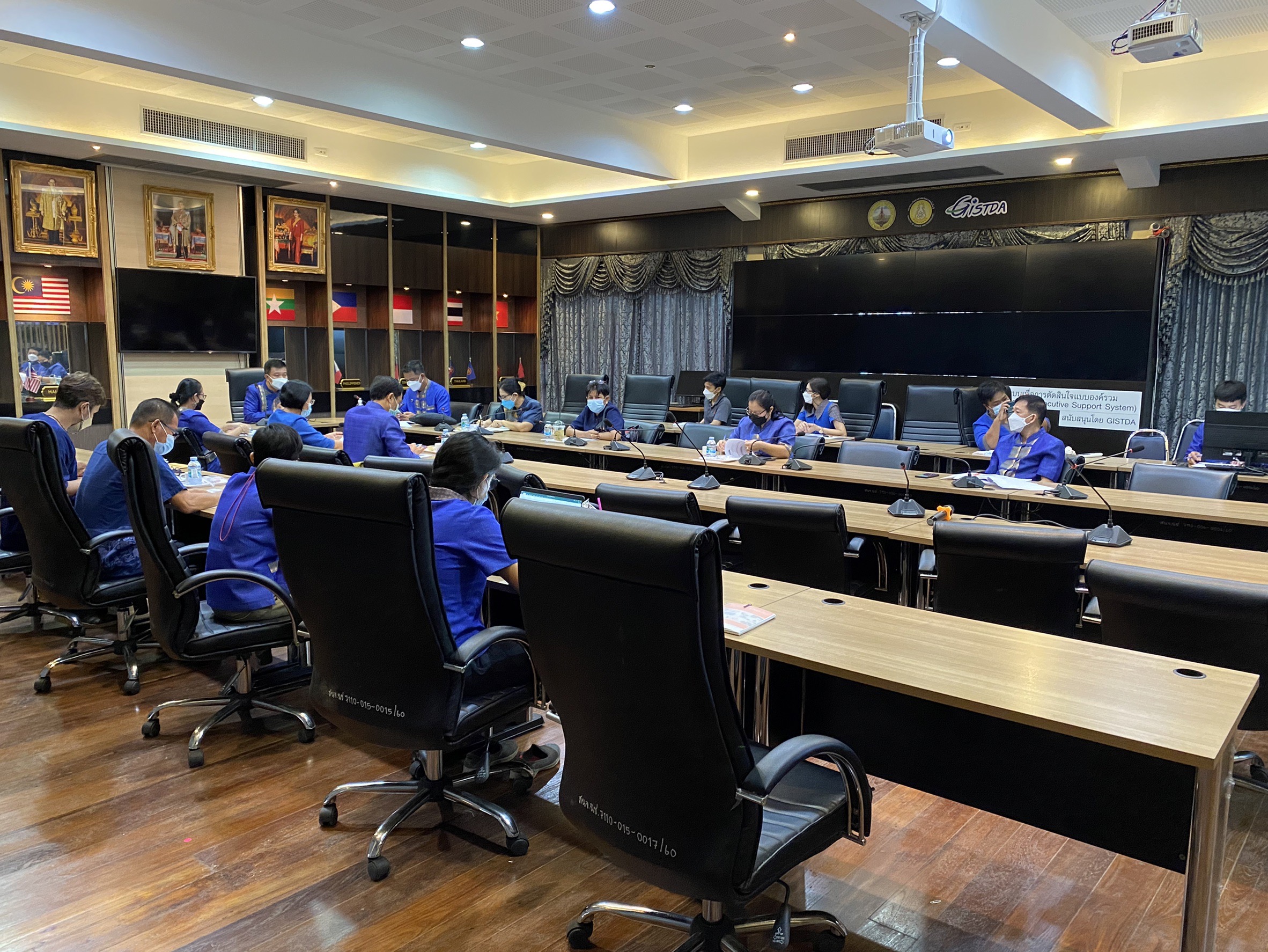 พช.ประชุมคณะทำงานทบทวนยุทธศาสตร์ ประจำปีงบประมาณ พ.ศ.2565