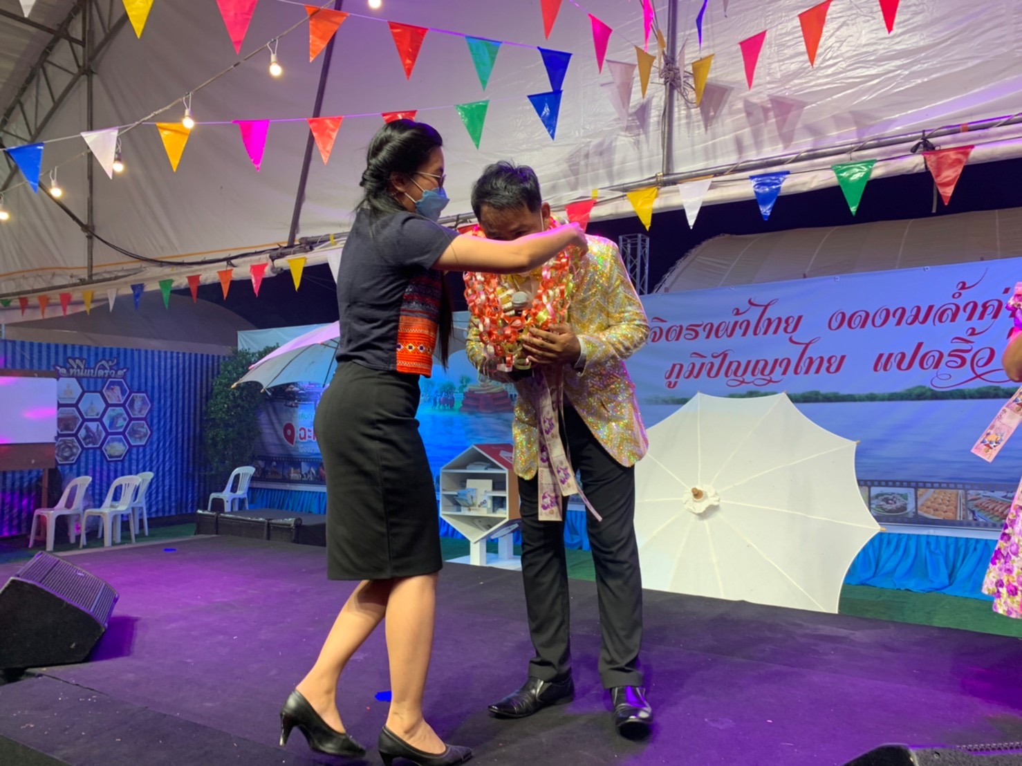 ฉะเชิงเทรา ส่งเสริมและรณรงค์การสวมใส่ผ้าไทย “ผ้าไทย ใส่ให้สนุก” ??