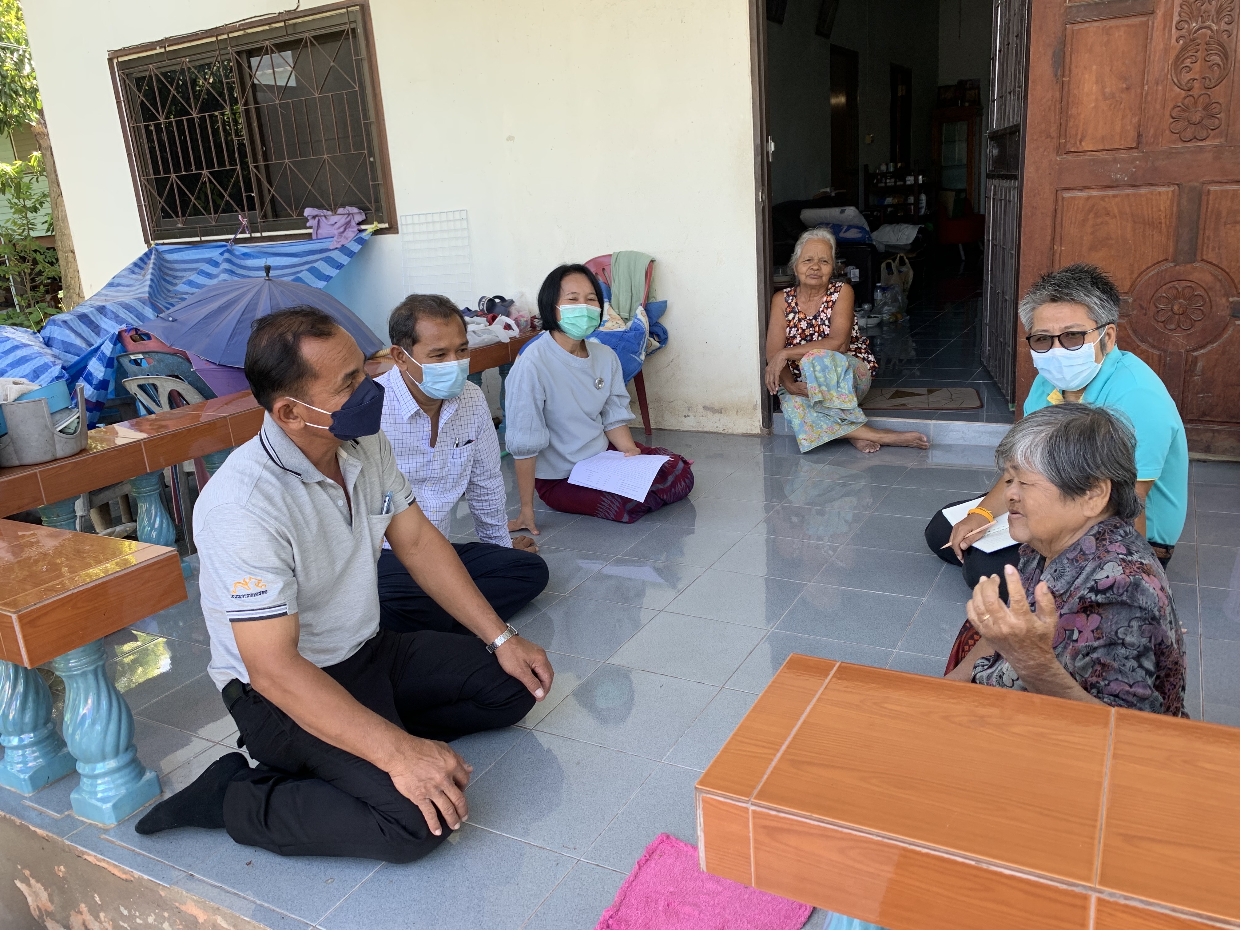 ??  ?อำเภอบางคล้า ลงพื้นที่ตรวจสอบข้อมูลบุคคล/ครัวเรือนเป้าหมายในระบบ TPMAP