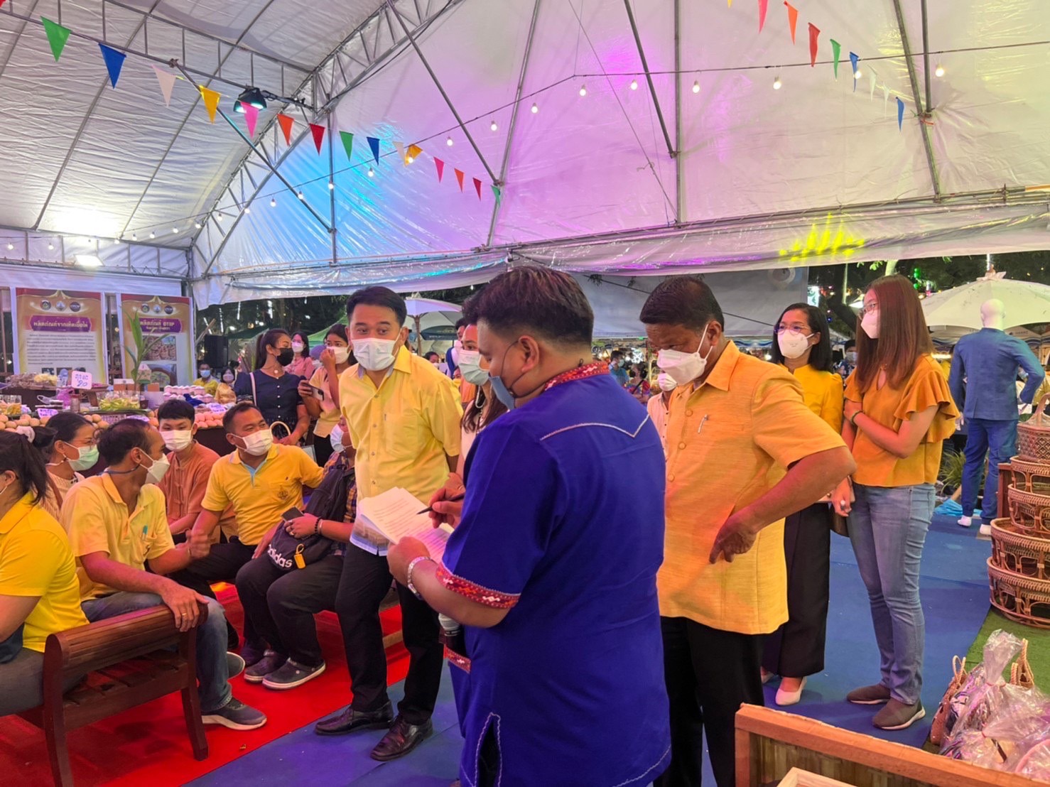 ฉะเชิงเทรา ส่งเสริมและรณรงค์การสวมใส่ผ้าไทย “ผ้าไทย ใส่ให้สนุก” ??