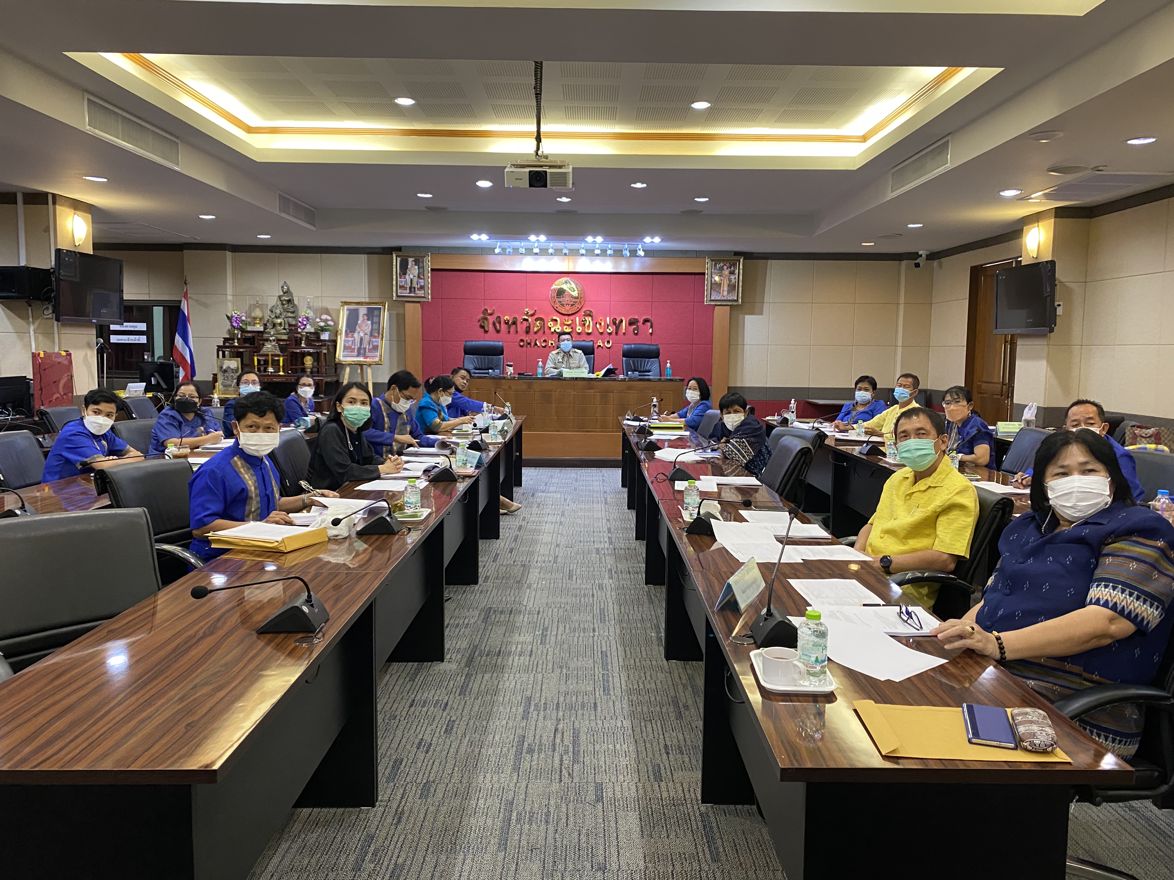 ???‍??‍?พช.ฉะเชิงเทรา ประชุมผู้บริหาร นักวิชาการพัฒนาชุมชน และเจ้าหน้าที่พัฒนาชุมชนจังหวัดฉะเชิงเทรา ครั้งที่ 11/2564