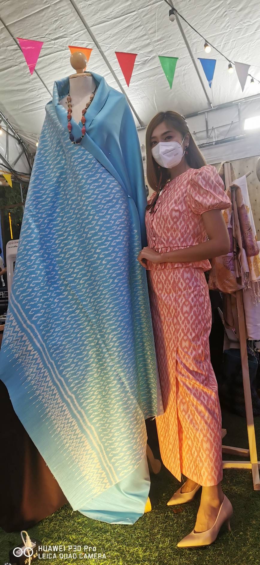 ฉะเชิงเทรา ส่งเสริมและรณรงค์การสวมใส่ผ้าไทย “ผ้าไทย ใส่ให้สนุก” ??