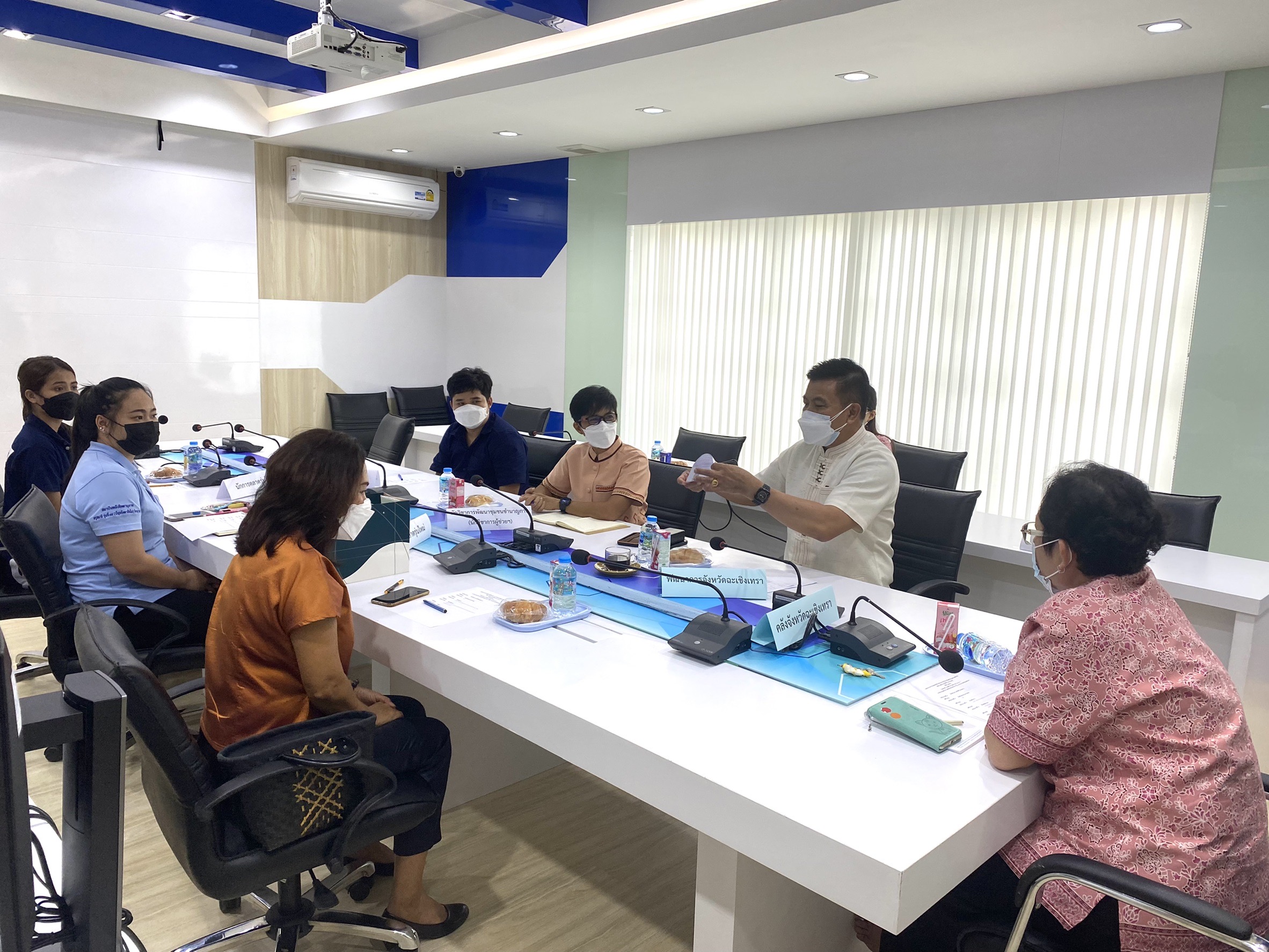 พช.ฉะเชิงเทรา ร่วมประชุมหารือด้านนโยบายการดำเนินงานที่สอดรับกับยุทธศาสตร์จังหวัด หรือความต้องการของพื้นที่(Area Based)