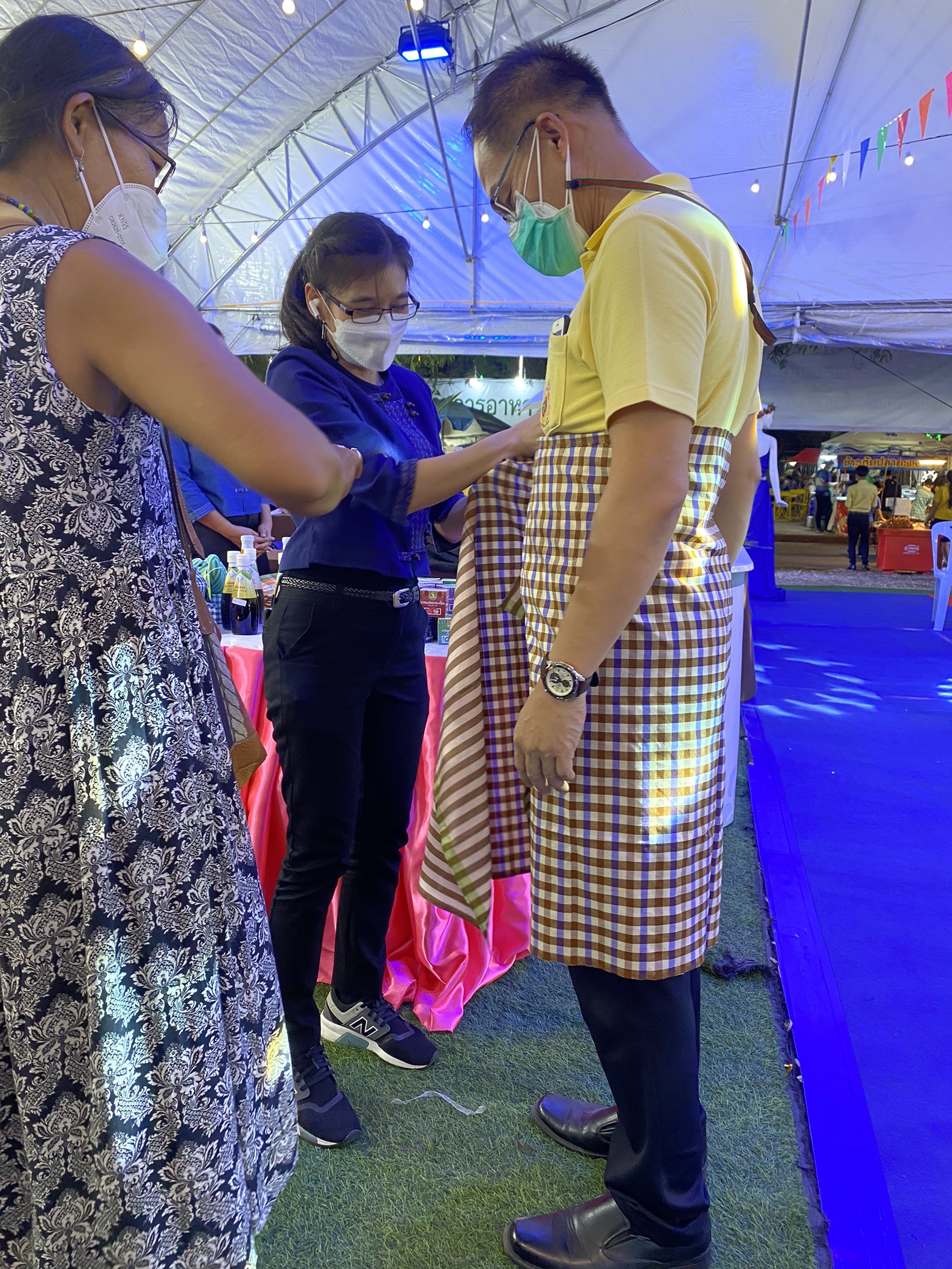 ฉะเชิงเทรา ส่งเสริมและรณรงค์การสวมใส่ผ้าไทย “ผ้าไทย ใส่ให้สนุก” ??