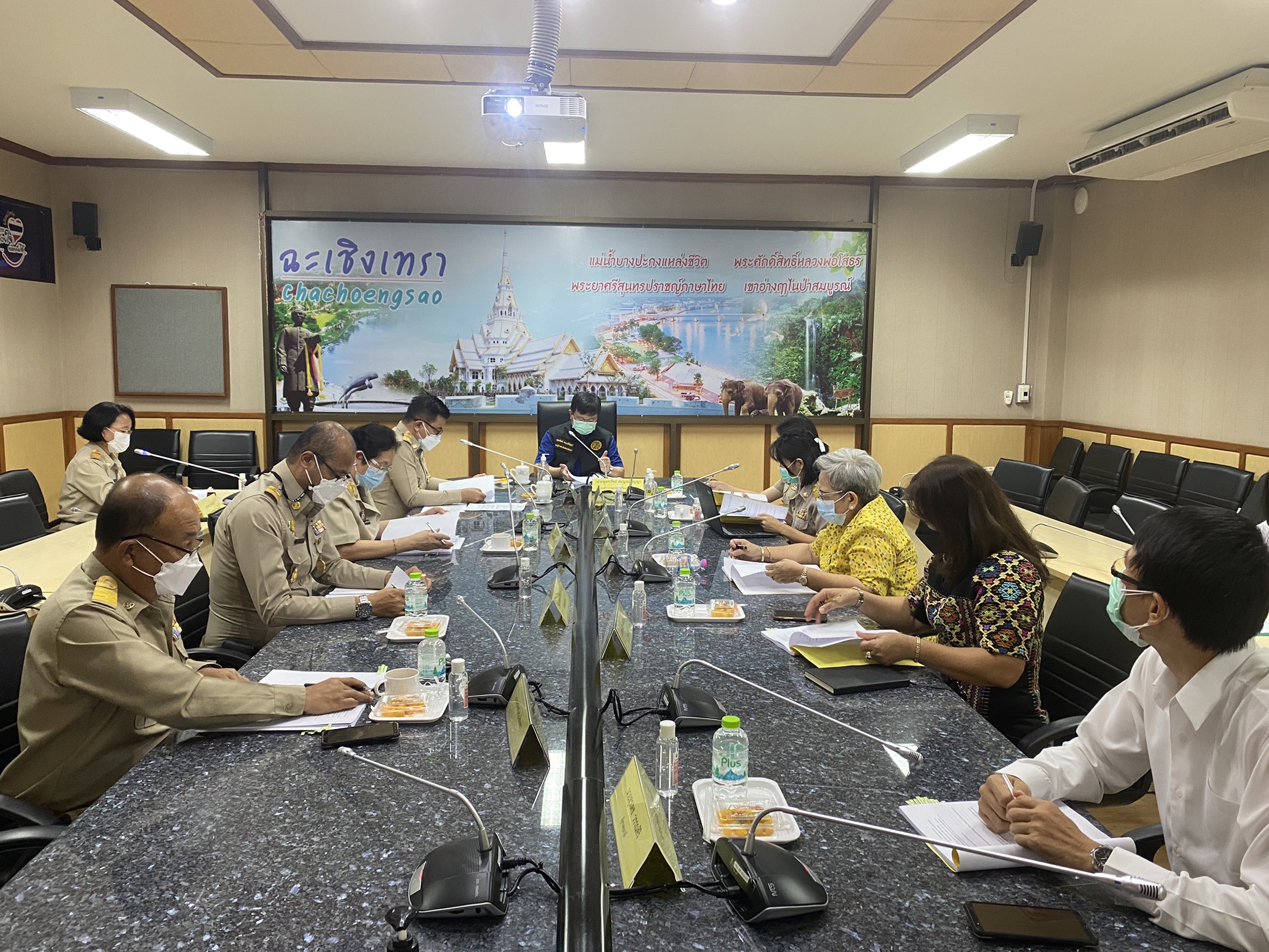 ????พช.ฉะเชิงเทรา ประชุมคณะอนุกรรมการบริหารกองทุนพัฒนาบทบาทสตรีจังหวัดฉะเชิงเทรา ครั้งที่ 10/2564