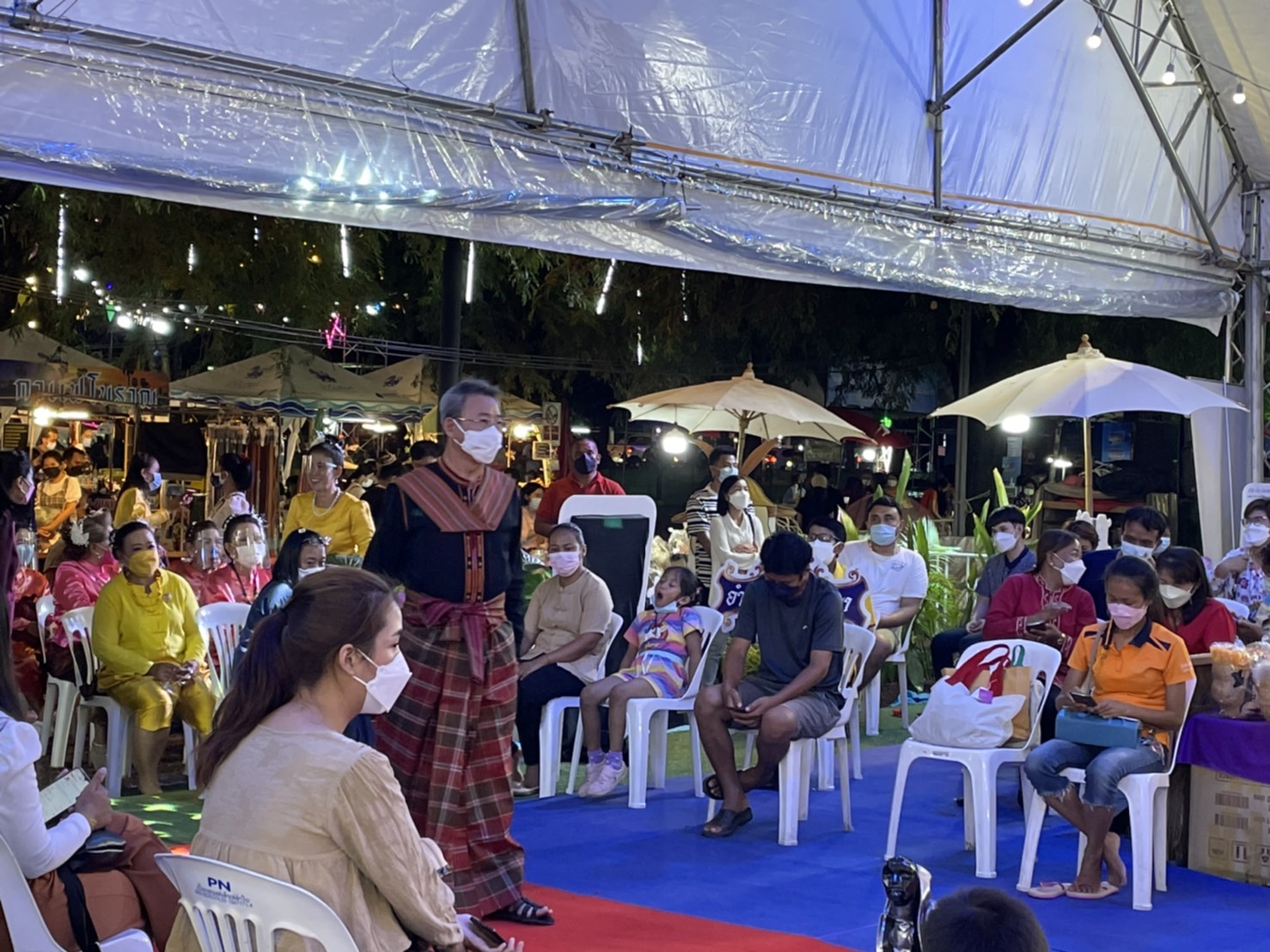 ฉะเชิงเทรา ส่งเสริมและรณรงค์การสวมใส่ผ้าไทย “ผ้าไทย ใส่ให้สนุก” ??