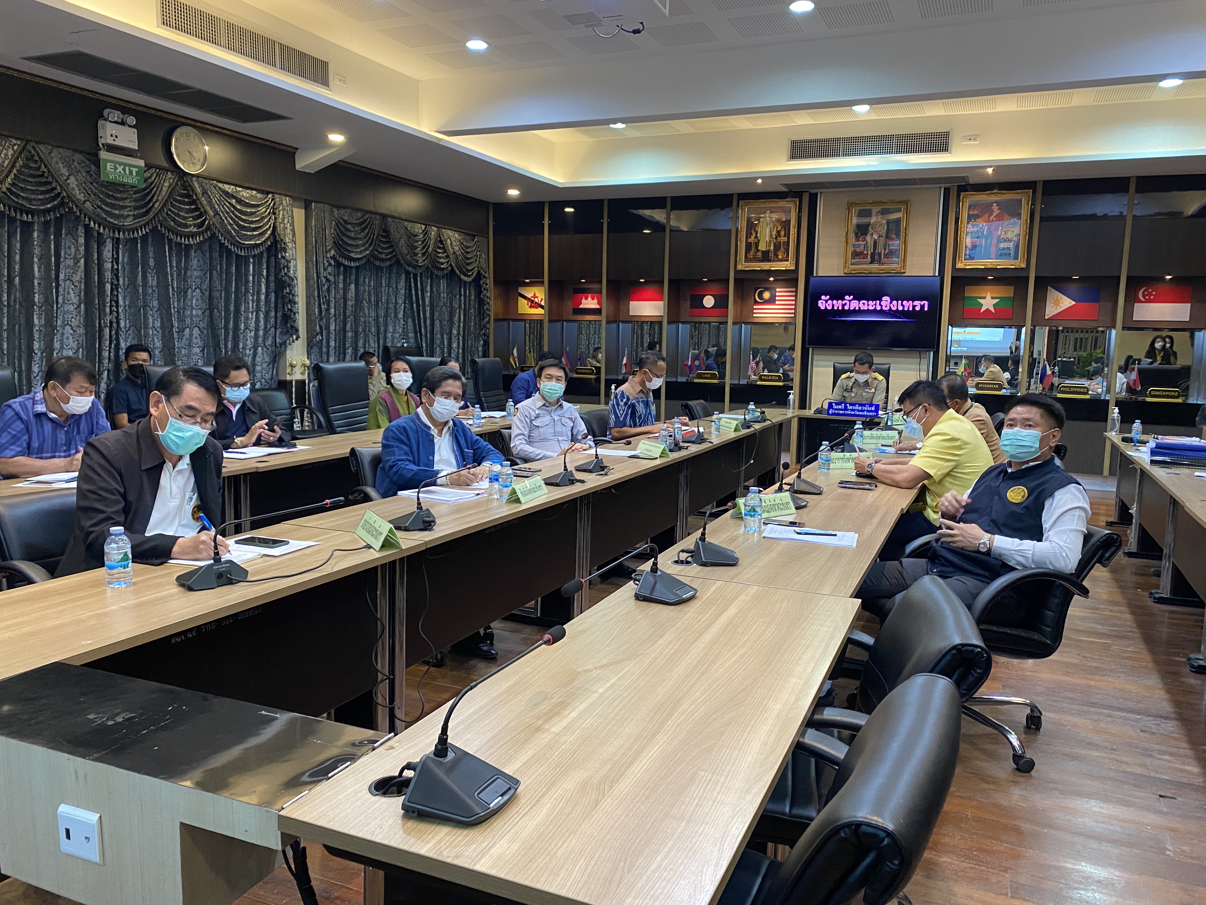 ??พช.ฉะเชิงเทรา ร่วมประชุมขับเคลื่อนและติดตามนโยบายของรัฐบาล และภารกิจสำคัญของกระทรวงมหาดไทย ประจำปีงบประมาณ พ.ศ. 2565 ผ่านระบบวีดิทัศน์ทางไกล (VCS)