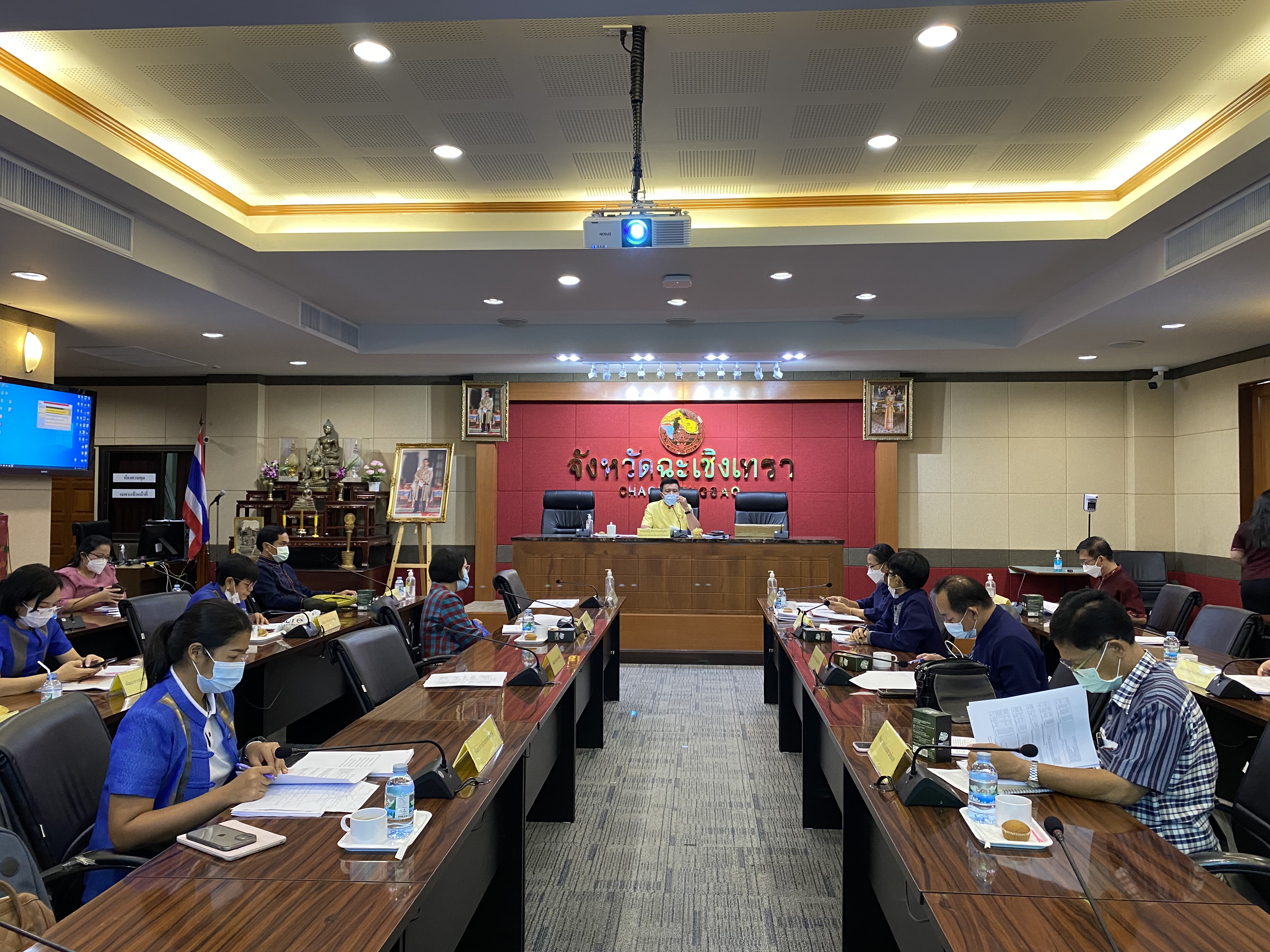 ??พช.ฉะเชิงเทรา ประชุมผู้บริหาร นักวิชาการพัฒนาชุมชน และเจ้าหน้าที่พัฒนาชุมชน