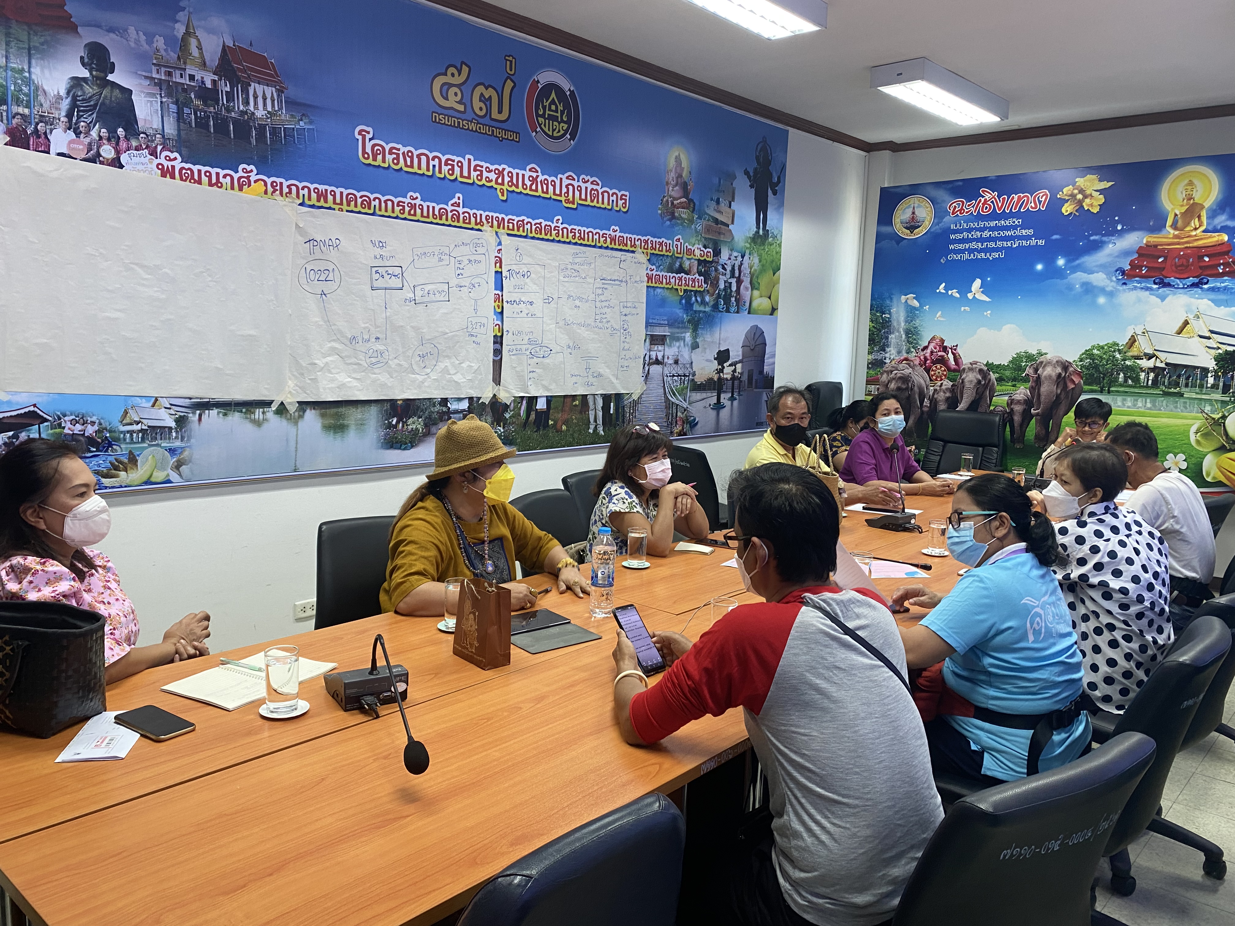 ??พช.ฉะเชิงเทรา ประชุมเตรียมความพร้อมจัดงานโอทอปไทย สู้ภัยโควิด – 19