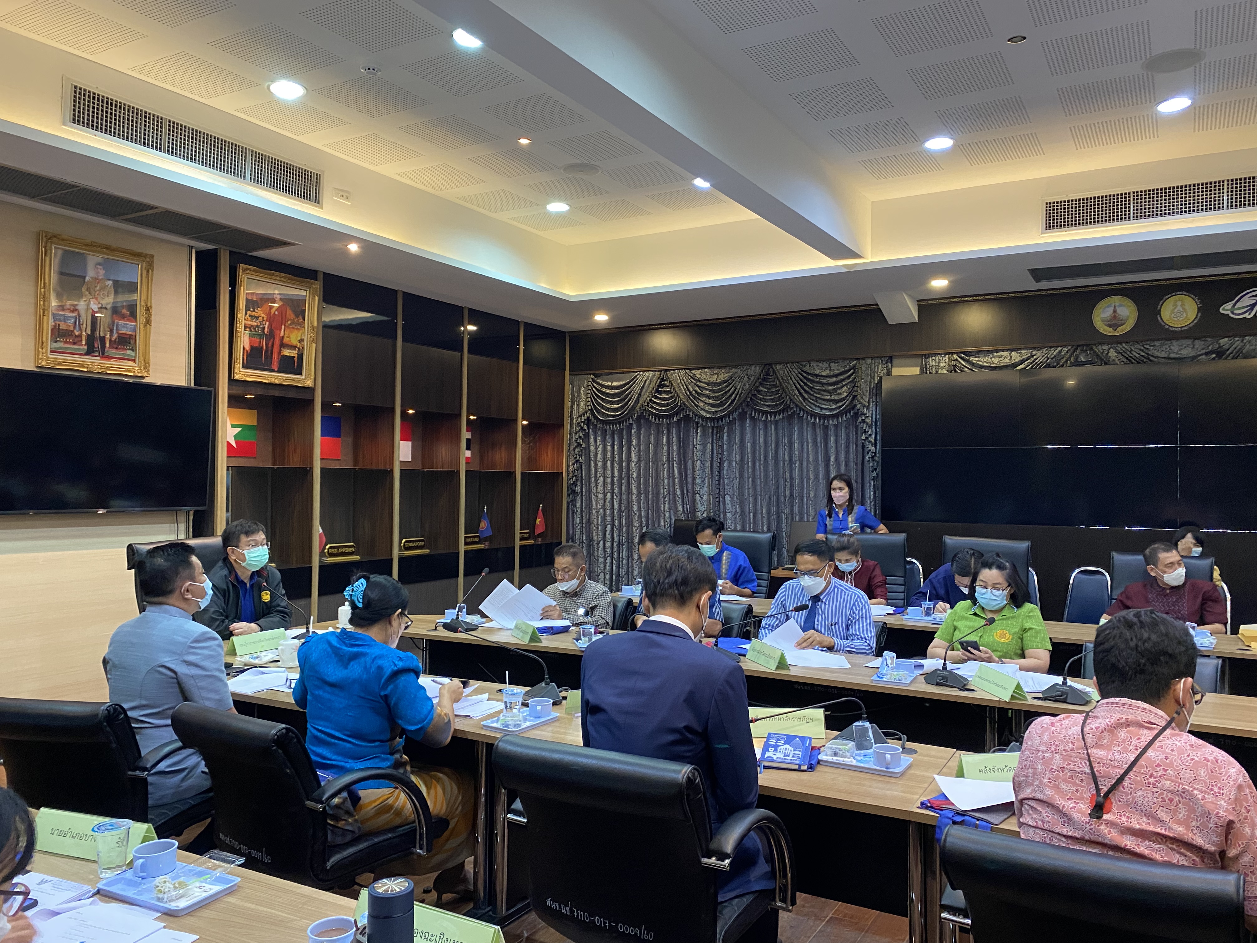 ???พช.ฉะเชิงเทรา ประชุมคณะกรรมการประสานและขับเคลื่อนนโยบายสานพลังประชารัฐ ประจำจังหวัดฉะเชิงเทรา