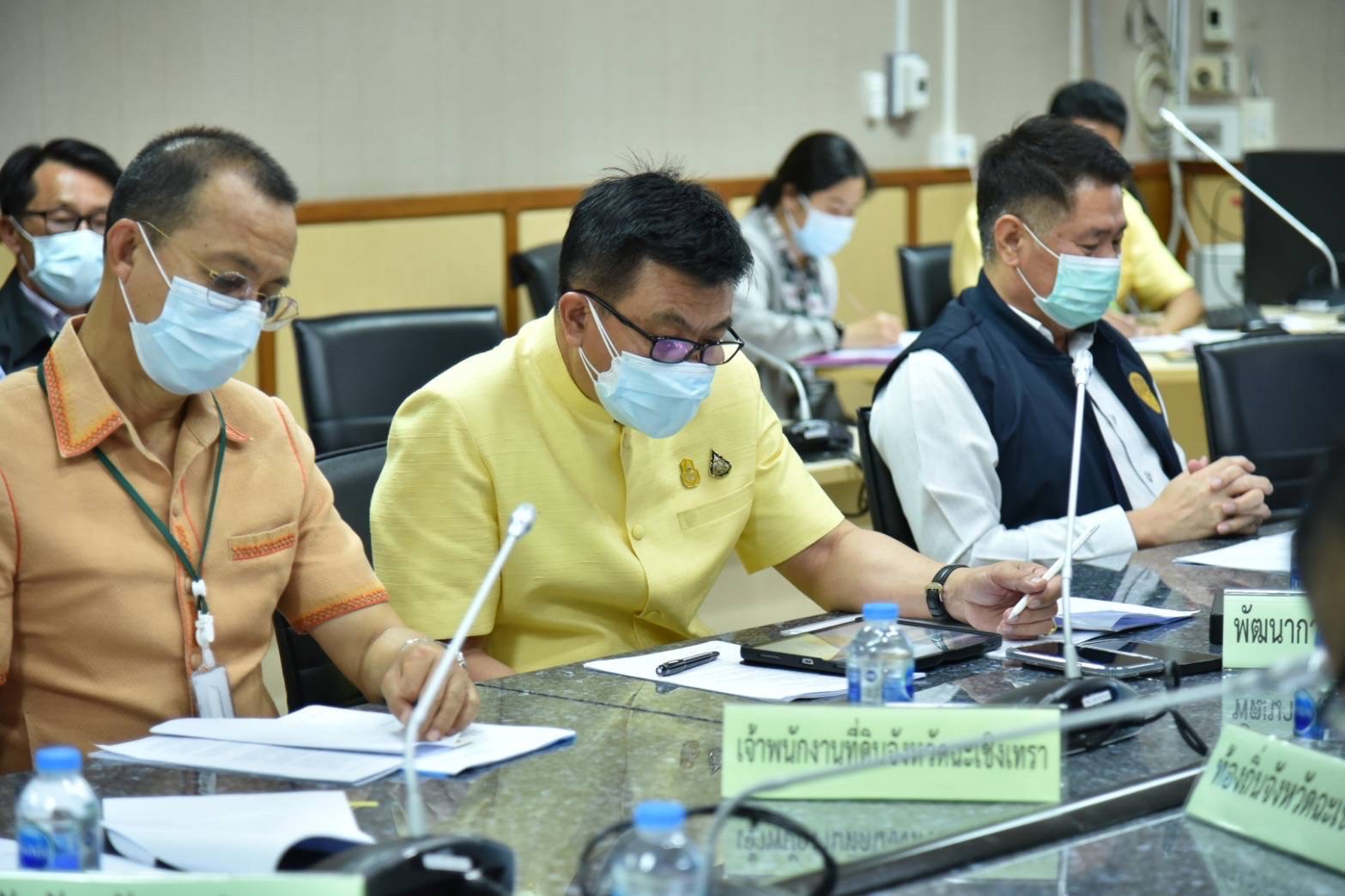 ???พช.ฉะเชิงเทรา ร่วมประชุมเพื่อขับเคลื่อนการพัฒนารูปแบบการเพิ่มประสิทธิภาพการบริหารราชการในจังหวัดให้มีการทำงานที่มีผลสัมฤทธิ์สูง (High Performance Province : HPP) ประจำปีงบประมาณ พ.ศ. 2565