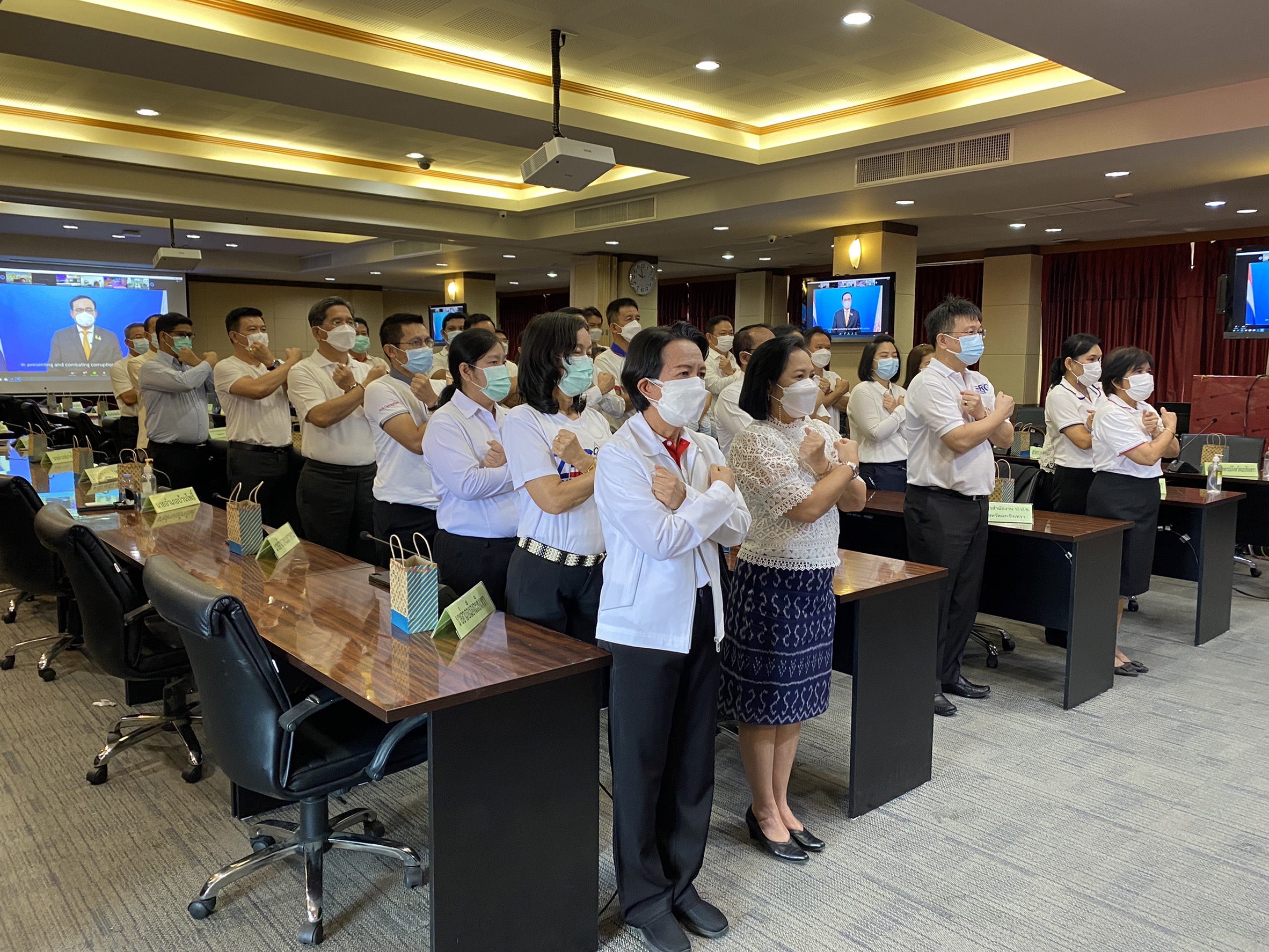 ???‍♂️พช.ฉะเชิงเทรา ร่วมงานวันต่อต้านคอร์รัปชันสากล (ประเทศไทย)