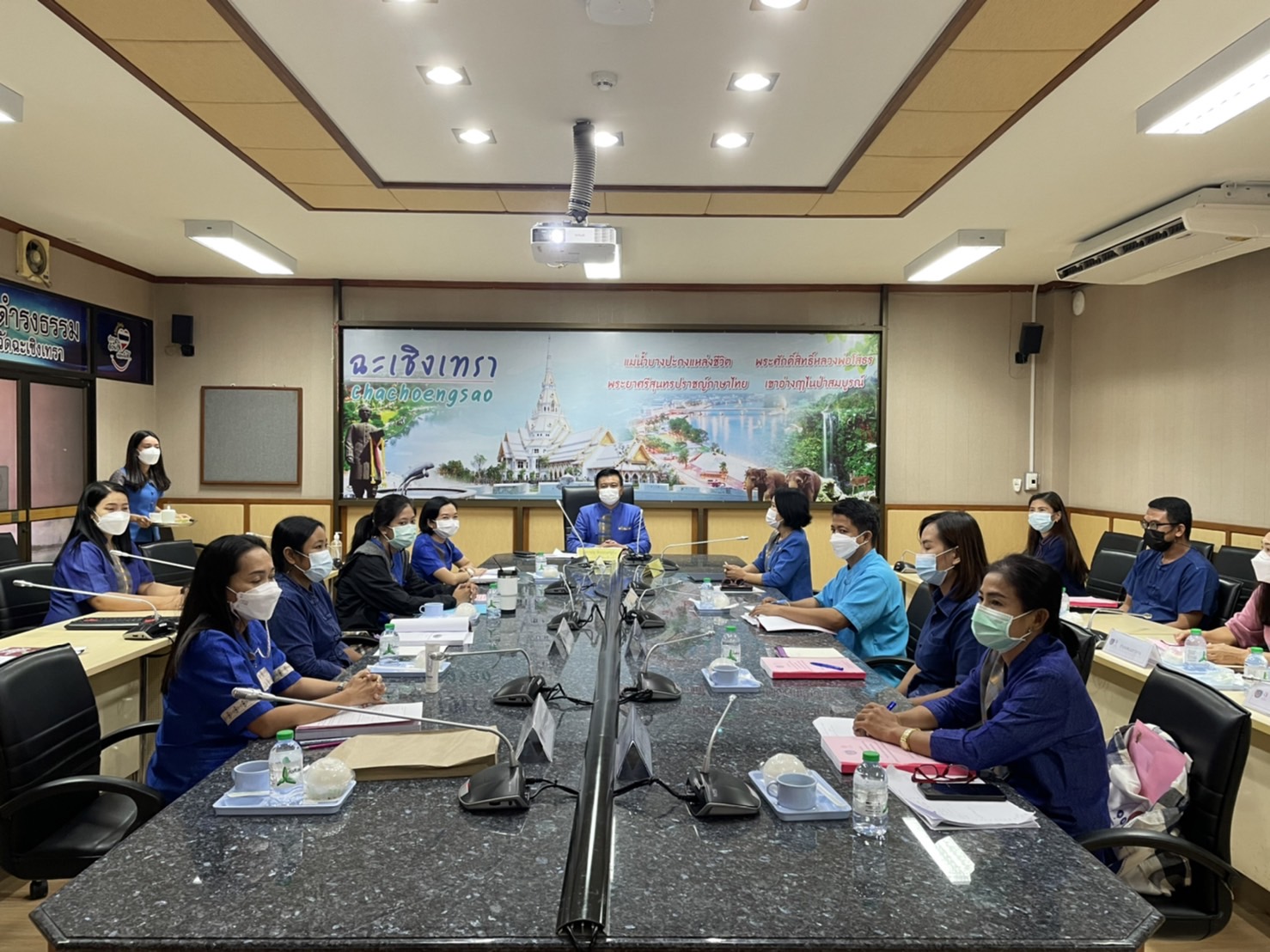 ??พช.ฉะเชิงเทรา จัดประชุมโครงการการพัฒนาระบบบริหารจัดการกองทุน และประเมินผลทุนหมุนเวียน กิจกรรมที่ 1 เพิ่มประสิทธิภาพเจ้าหน้าที่ผู้รับผิดชอบกองทุนพัฒนาบทบาทสตรีระดับอำเภอ