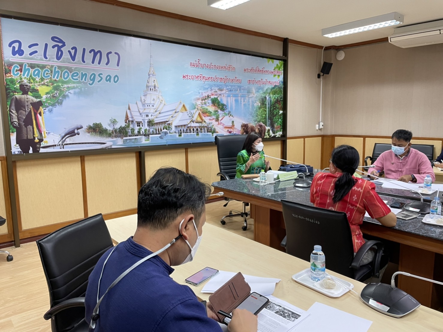 ??พช.ฉะเชิงเทรา รับการตรวจราชการ ตามนโยบายของรัฐบาลและกระทรวงมหาดไทย เขตตรวจราชการกลุ่มจังหวัดภาคตะวันออก (จังหวัดฉะเชิงเทรา ชลบุรี และระยอง)