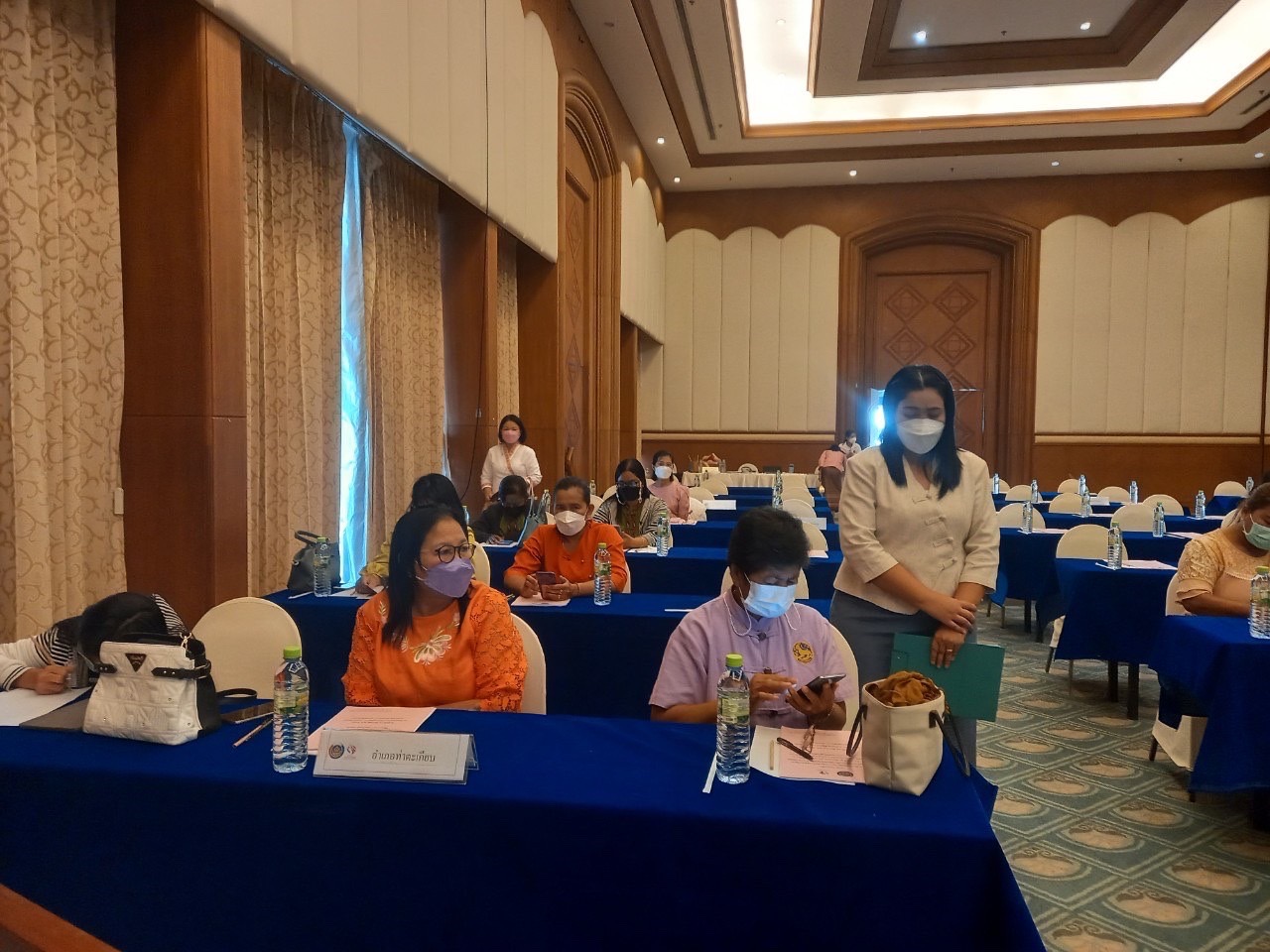??พช.ฉะเชิงเทรา จัดกิจกรรมเพิ่มประสิทธิภาพการปฏิบัติงานกองทุนสตรีแก่กลไกการขับเคลื่อนกองทุนพัฒนาบทบาทสตรีระดับจังหวัด