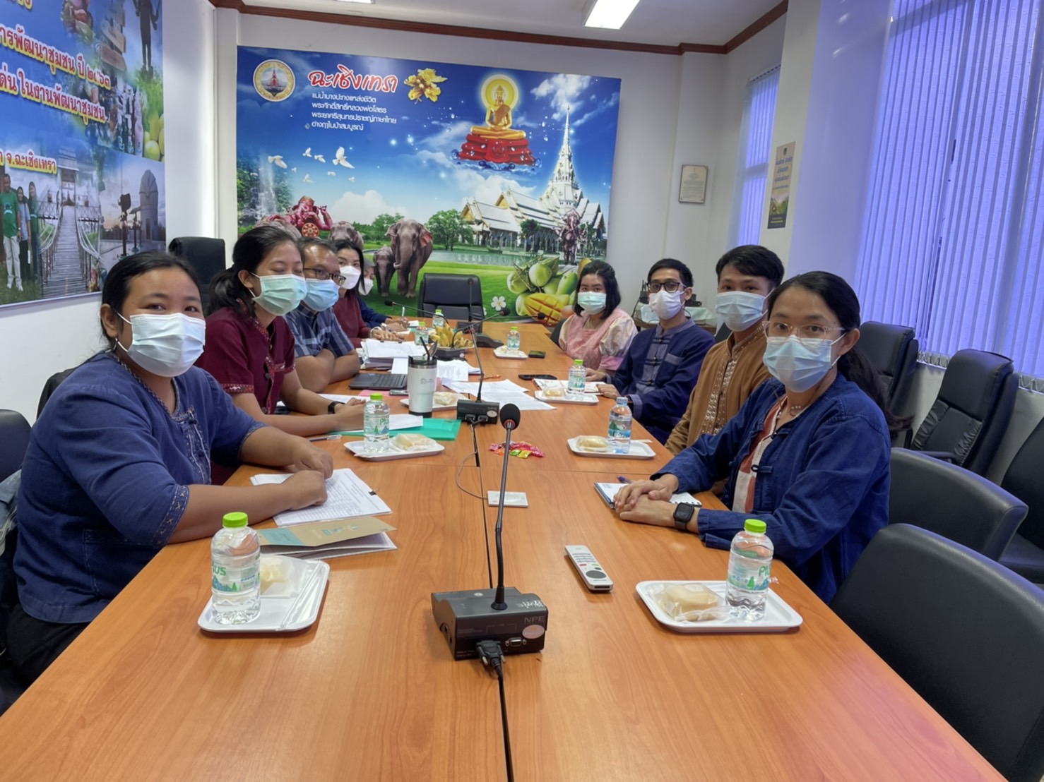 ??พช.ฉะเชิงเทรา ร่วมประชุมวิเคราะห์ความต้องการของผู้ใช้งานระบบโปรแกรมบันทึกและประมวลผล และระบบรายงานข้อมูล จปฐ. และข้อมูล กชช. 2ค สำหรับใช้จัดเก็บข้อมูลห้วงแผนพัฒนาเศรษฐกิจและสังคมแห่งชาติ ฉบับที่ 13 ผ่านระบบวิดีทัศน์ทางไกล (Video Conference)