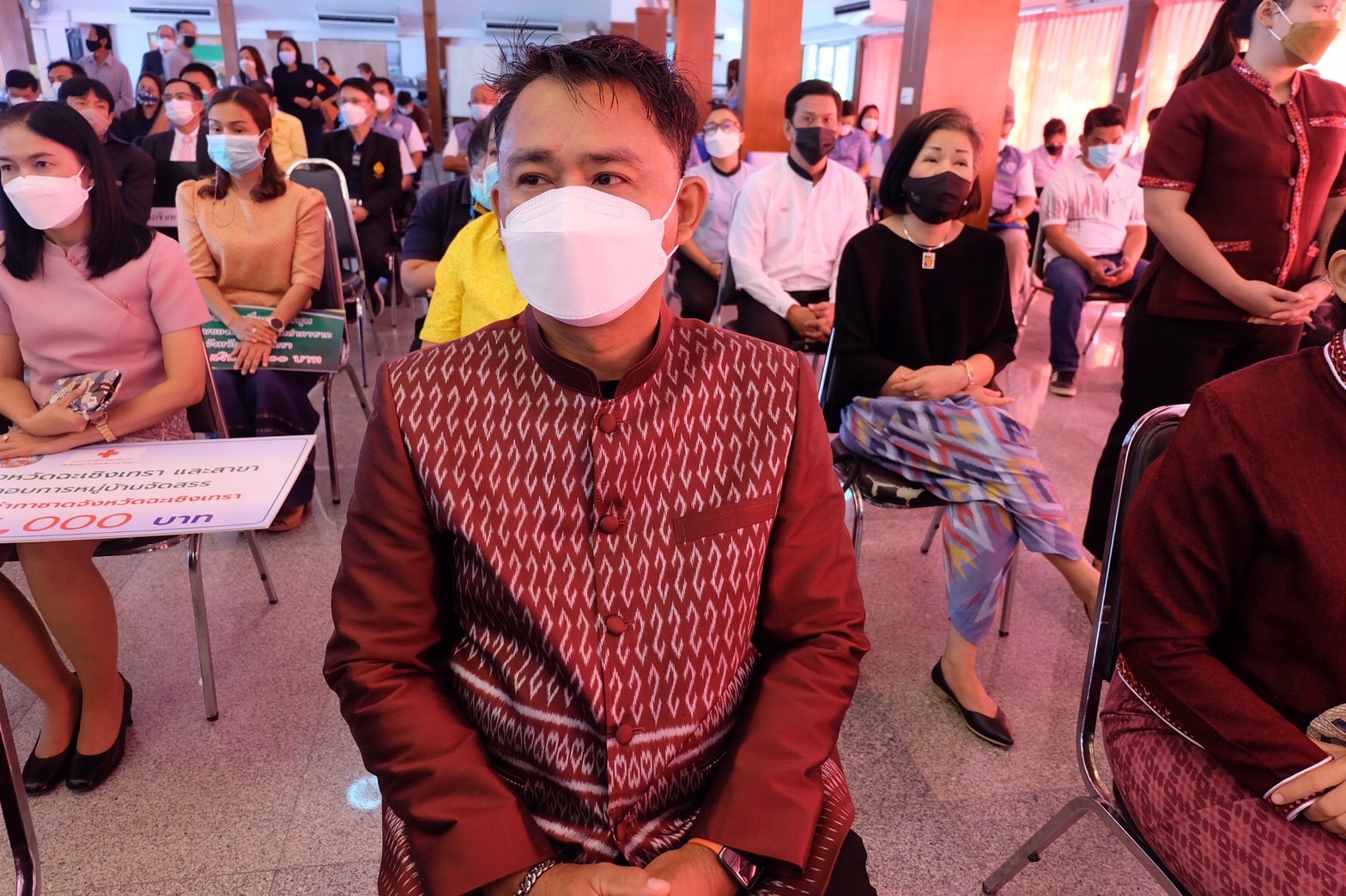 ??พช.ฉะเชิงเทรา ร่วมงาน “วันรวมน้ำใจ สู่กาชาด ประจำปีงบประมาณ 2565”