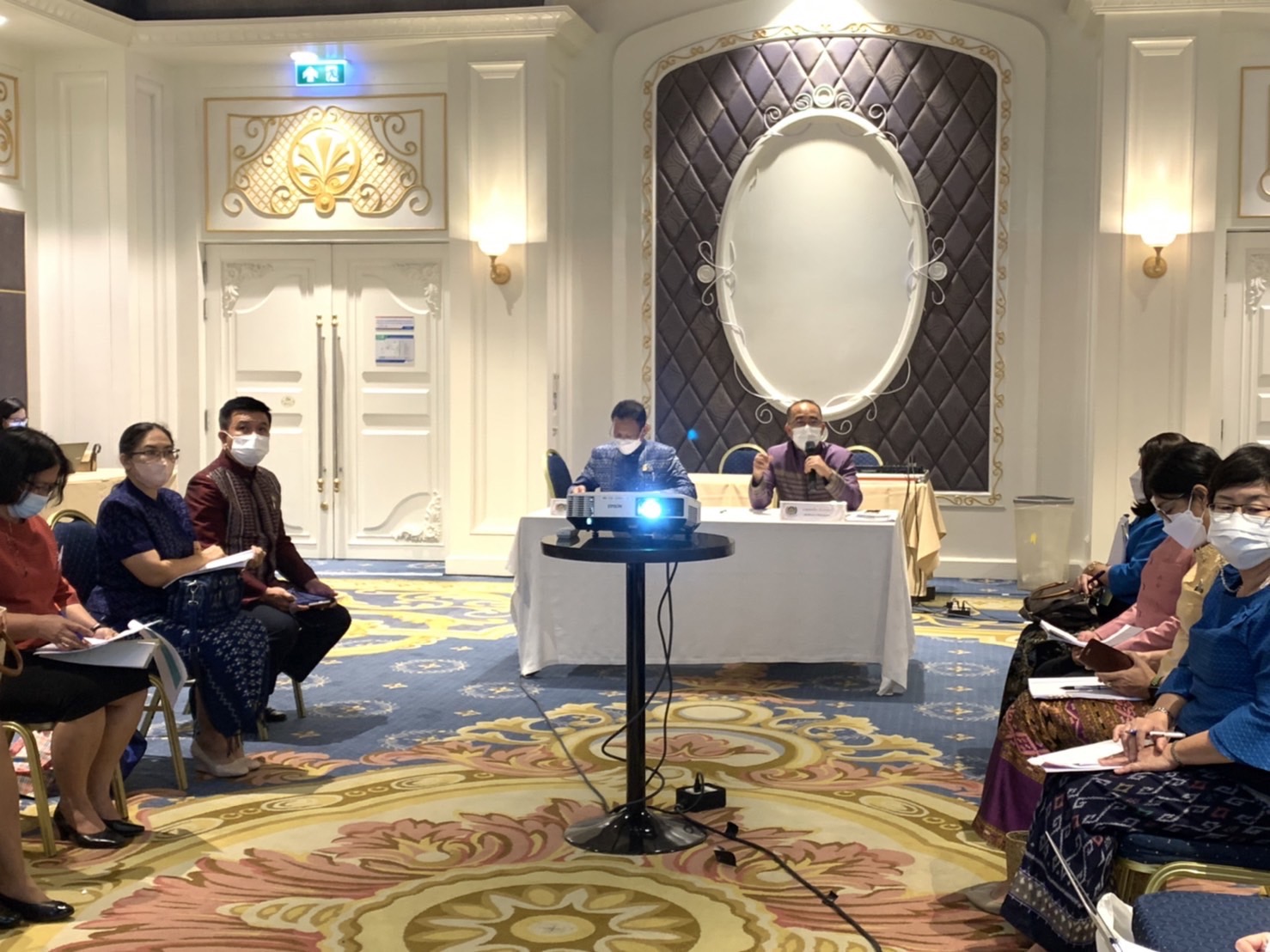 ❤️???พช.ฉะเชิงเทรา ร่วมประชุมคณะกรรมการพัฒนาชุมชนขับเคลื่อนการแก้ไขปัญหาช้างป่า พื้นที่รอยต่อ 5 จังหวัดภาคตะวันออก เรื่องการดำเนินงานและรายงานผลการแก้ไขปัญหาช้างป่า พื้นที่รอยต่อ 5 จังหวัดภาคตะวันออก