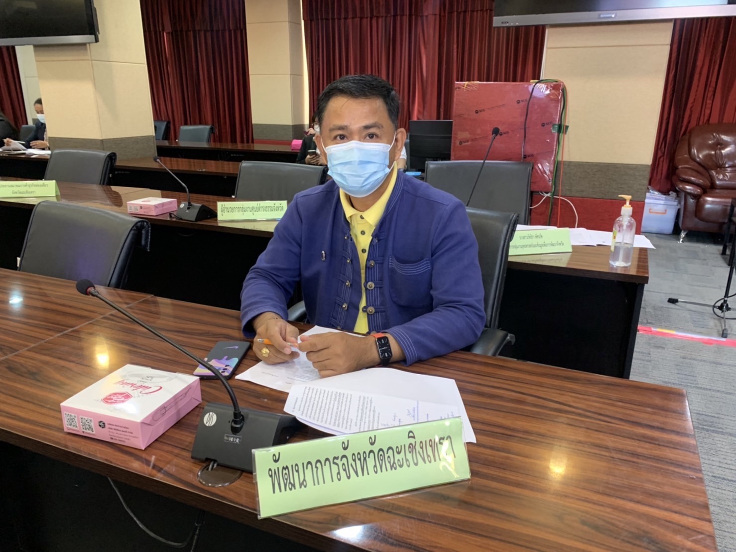 ??พช.ฉะเชิงเทรา ร่วมต้อนรับคณะกรรมาธิการท่องเที่ยว สภาผู้แทนราษฎร และคณะอนุกรรมาธิการพิจารณาศึกษาแนวทางในการส่งเสริม พัฒนา และแก้ไขปัญหาการท่องเที่ยว ภาคใต้ ภาคกลาง และภาคตะวันออก