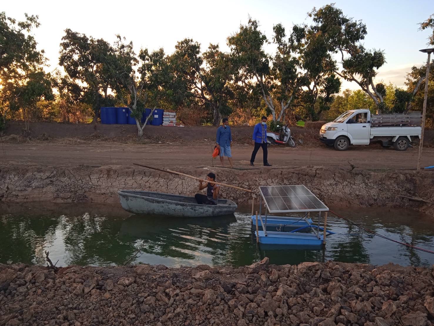 ?? พช.ฉะเชิงเทรา ติดตามความก้าวหน้าโครงการพัฒนาพื้นที่ต้นแบบการพัฒนาคุณภาพชีวิตตามหลักทฤษฎีใหม่ ประยุกต์สู่ “โคก หนอง นา โมเดล”