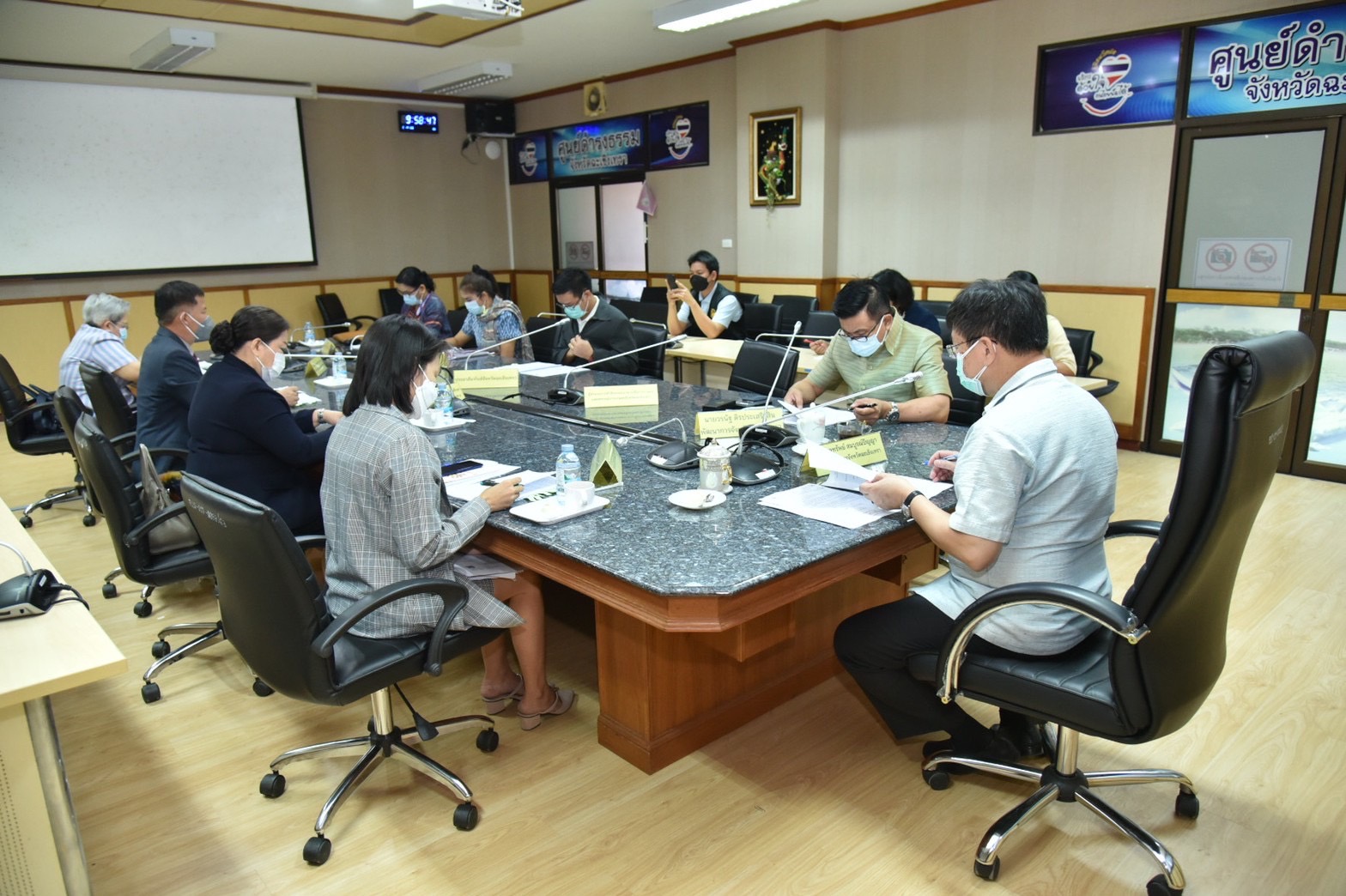 ?? พช. ฉะเชิงเทรา ประชุมคณะกรรมการบริหารกองทุนพัฒนาเด็กชนบทในพระราชูปถัมภ์สมเด็จพระเทพรัตนราชสุดาฯ สยามบรมราชกุมารี จังหวัดฉะเชิงเทรา ครั้งที่ 2/2564