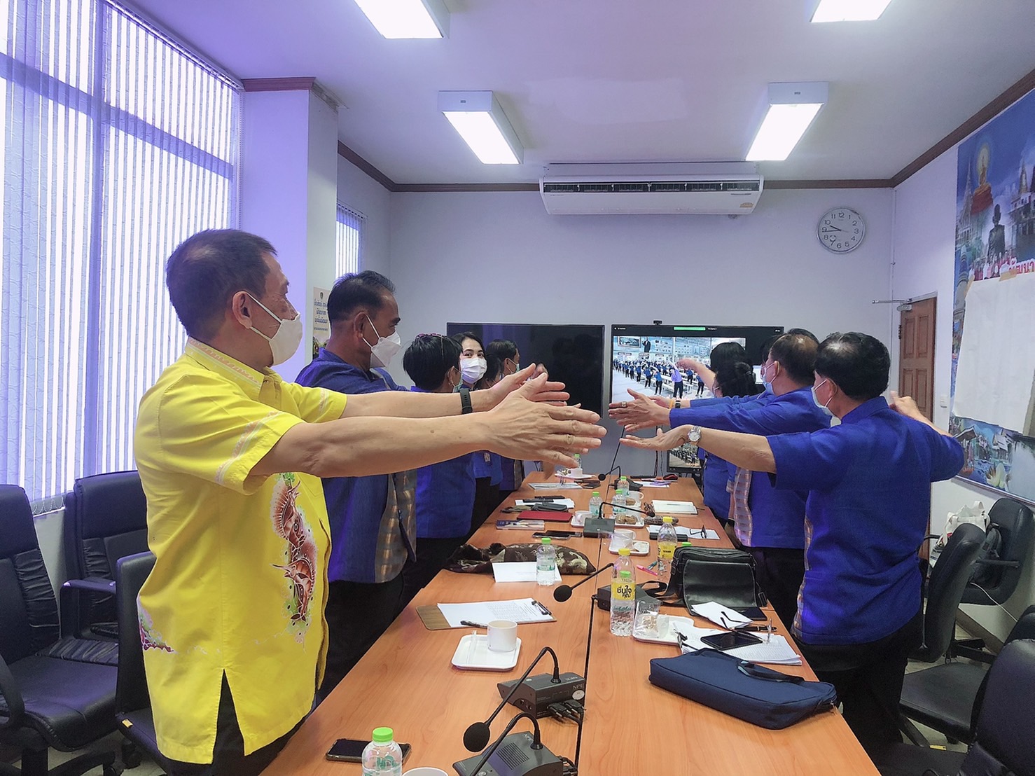 ??พช.ฉะเชิงเทรา ร่วมฝึกอบรมโครงการฝึกอบรมหลักสูตรพัฒนาการอำเภอประจำปีงบประมาณ พ.ศ.2565