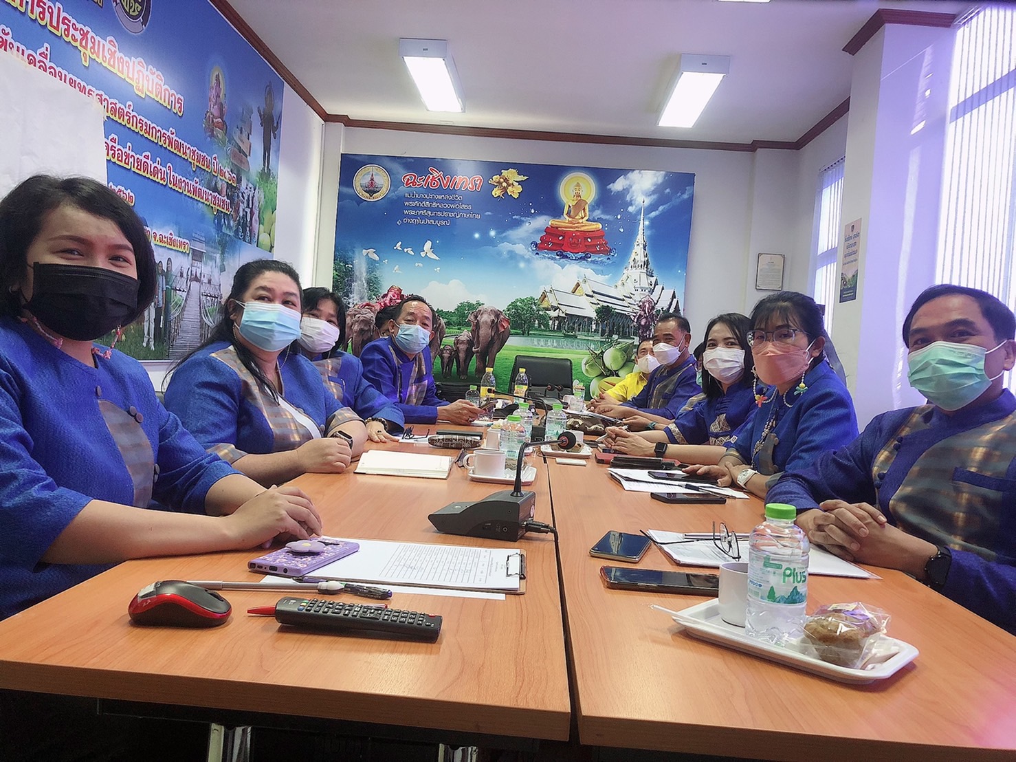 ??พช.ฉะเชิงเทรา ร่วมฝึกอบรมโครงการฝึกอบรมหลักสูตรพัฒนาการอำเภอประจำปีงบประมาณ พ.ศ.2565