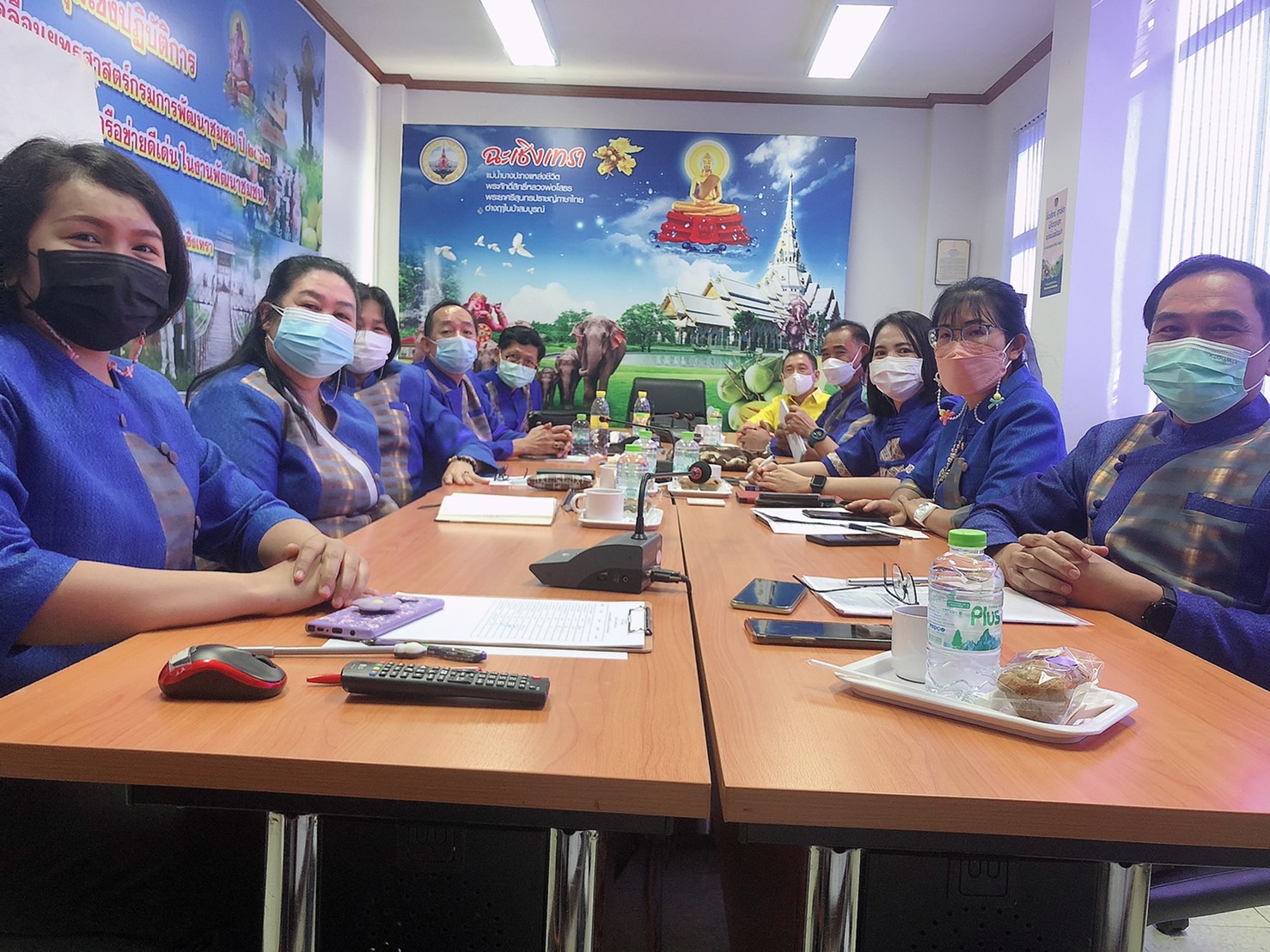 ??พช.ฉะเชิงเทรา ร่วมฝึกอบรมโครงการฝึกอบรมหลักสูตรพัฒนาการอำเภอประจำปีงบประมาณ พ.ศ.2565