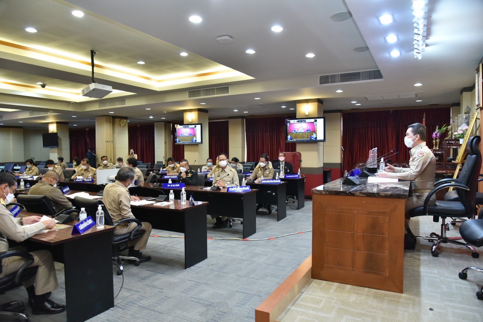 ?? พช.ฉะเชิงเทรา ร่วมประชุมหัวหน้าส่วนราชการจังหวัดฉะเชิงเทรา ครั้งที่ 12/2564