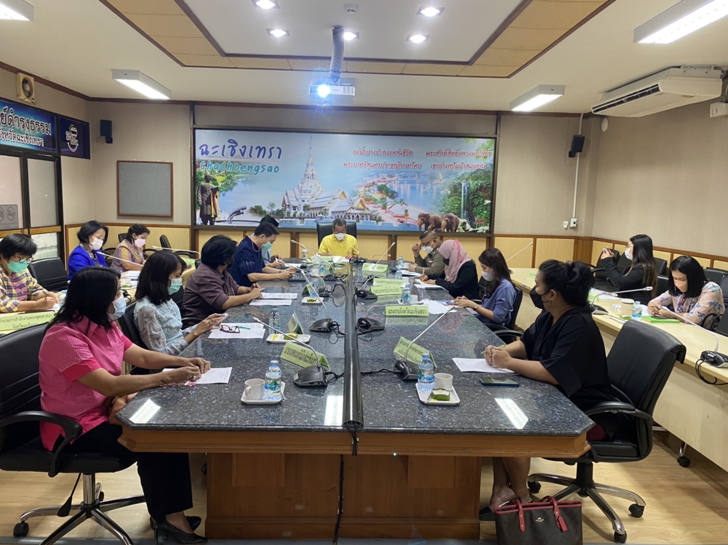 ??พช.ฉะเชิงเทรา นำเสนอผลการจัดเก็บข้อมูลความจำเป็นพื้นฐาน (จปฐ.) และข้อมูลพื้นฐานระดับหมู่บ้าน (กชช. 2ค) ปี 2564