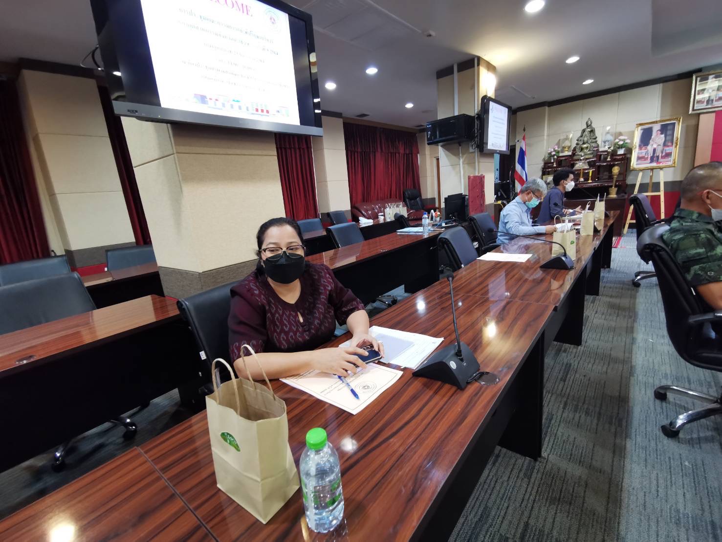 พช.ฉะเชิงเทรา ร่วมประชุมคณะกรรมการและที่ปรึกษาคณะกรรมการบริหารสภาอุตสาหกรรมจังหวัดฉะเชิงเทรา ครั้งที่ 5 / 2564