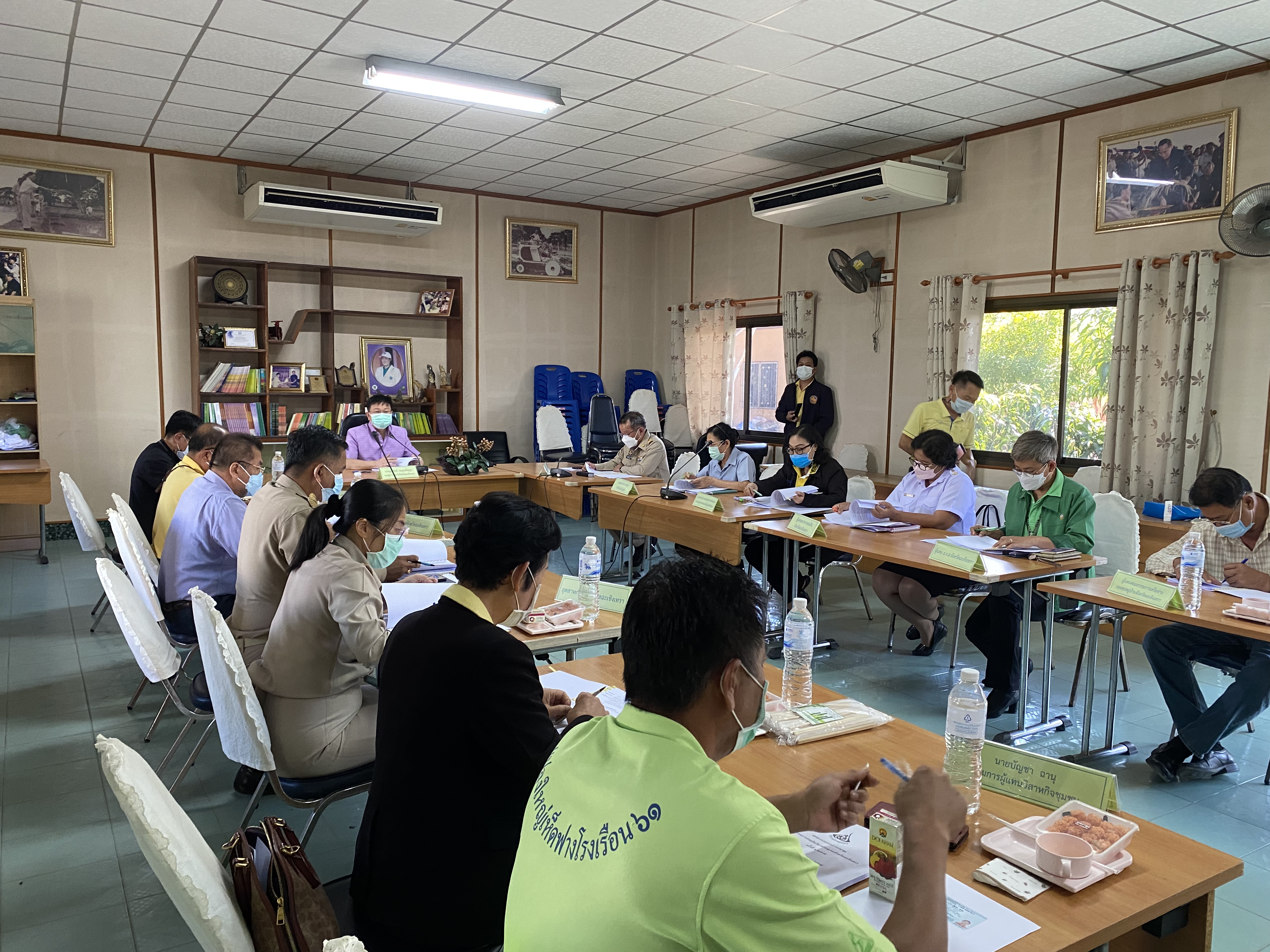 ??พช.ฉะเชิงเทรา ร่วมประชุมคณะกรรมการส่งเสริมวิสาหกิจชุมชนจังหวัดฉะเชิงเทรา ครั้งที่ 1/ 2565