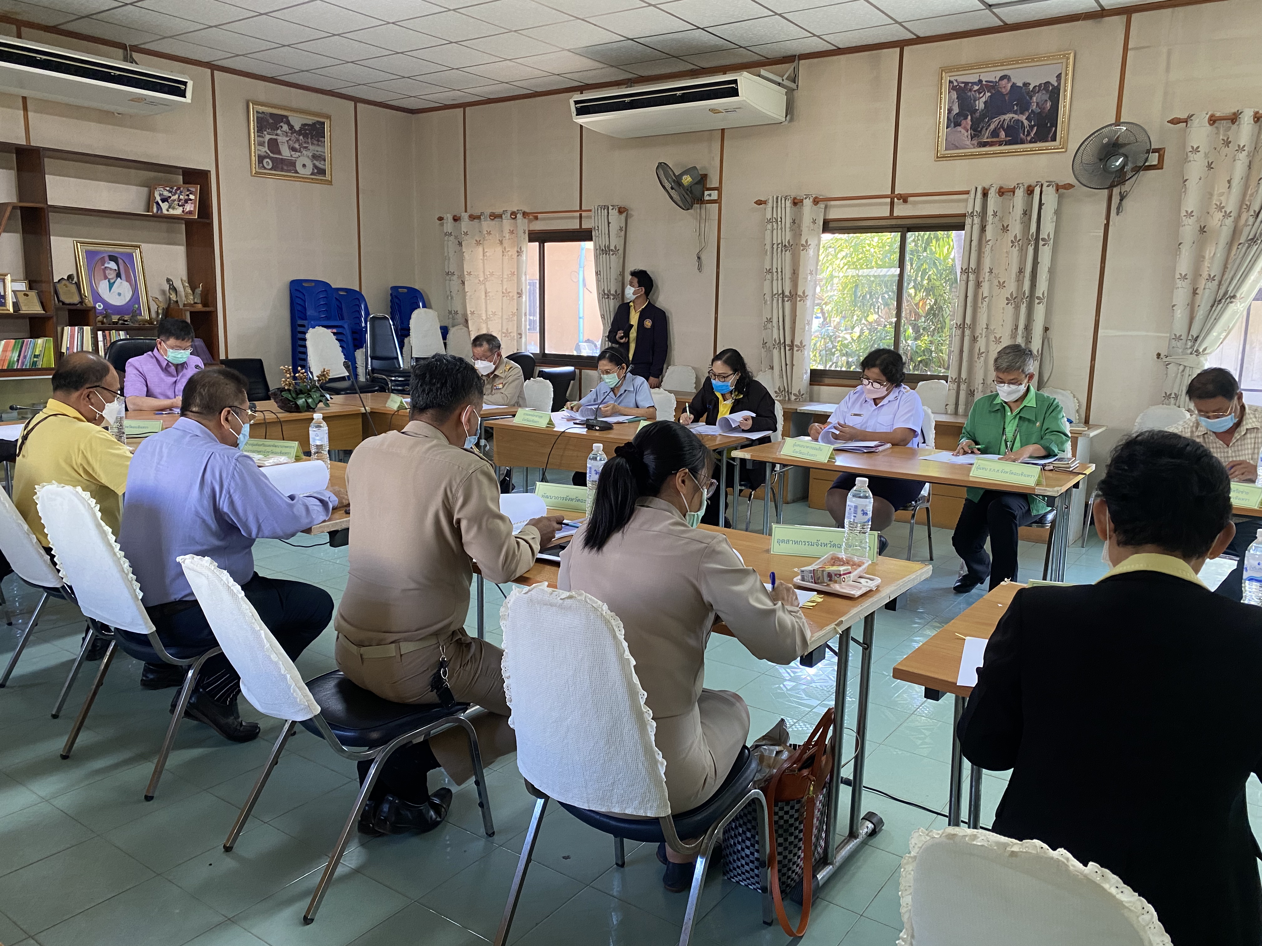 ??พช.ฉะเชิงเทรา ร่วมประชุมคณะกรรมการส่งเสริมวิสาหกิจชุมชนจังหวัดฉะเชิงเทรา ครั้งที่ 1/ 2565