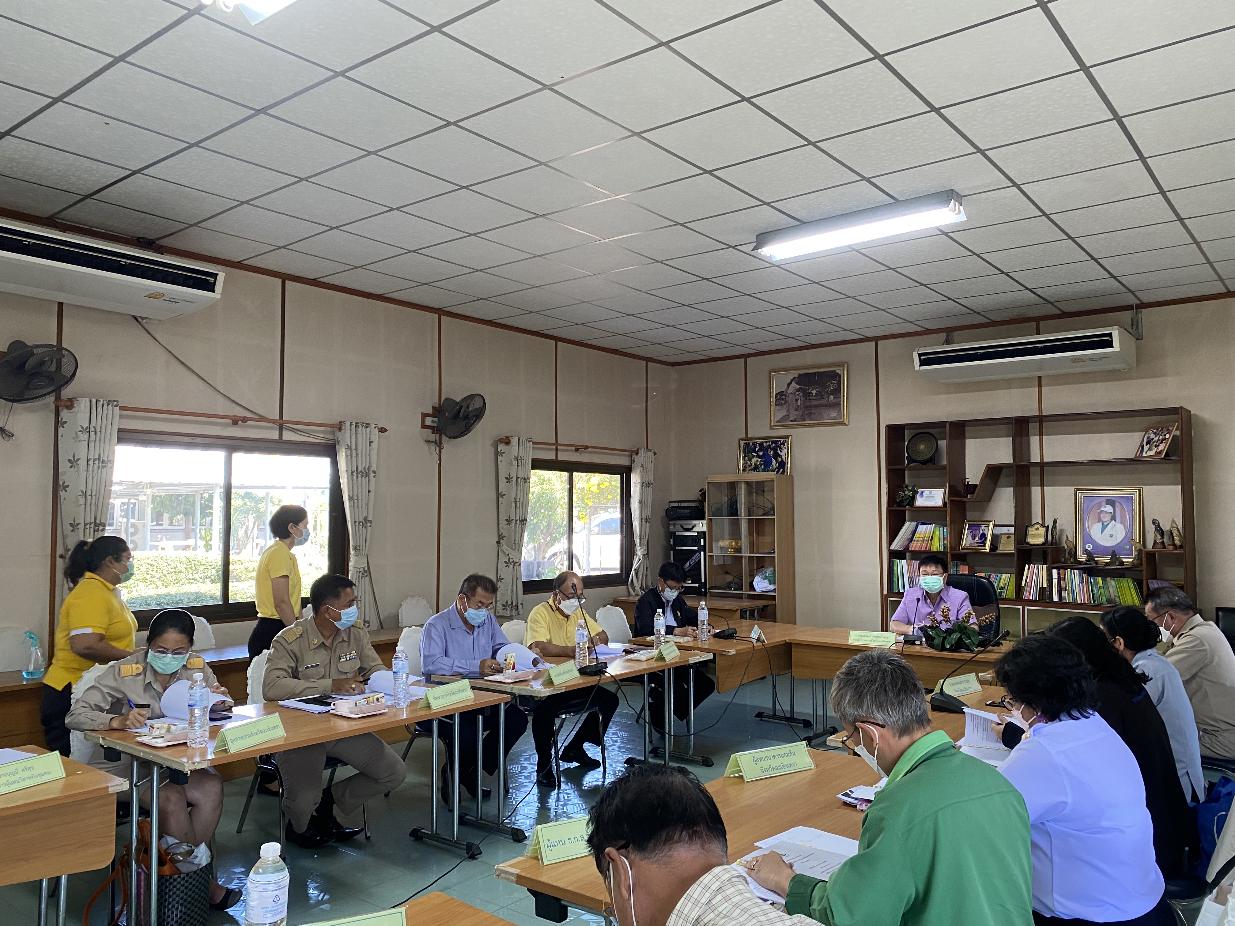 ??พช.ฉะเชิงเทรา ร่วมประชุมคณะกรรมการส่งเสริมวิสาหกิจชุมชนจังหวัดฉะเชิงเทรา ครั้งที่ 1/ 2565