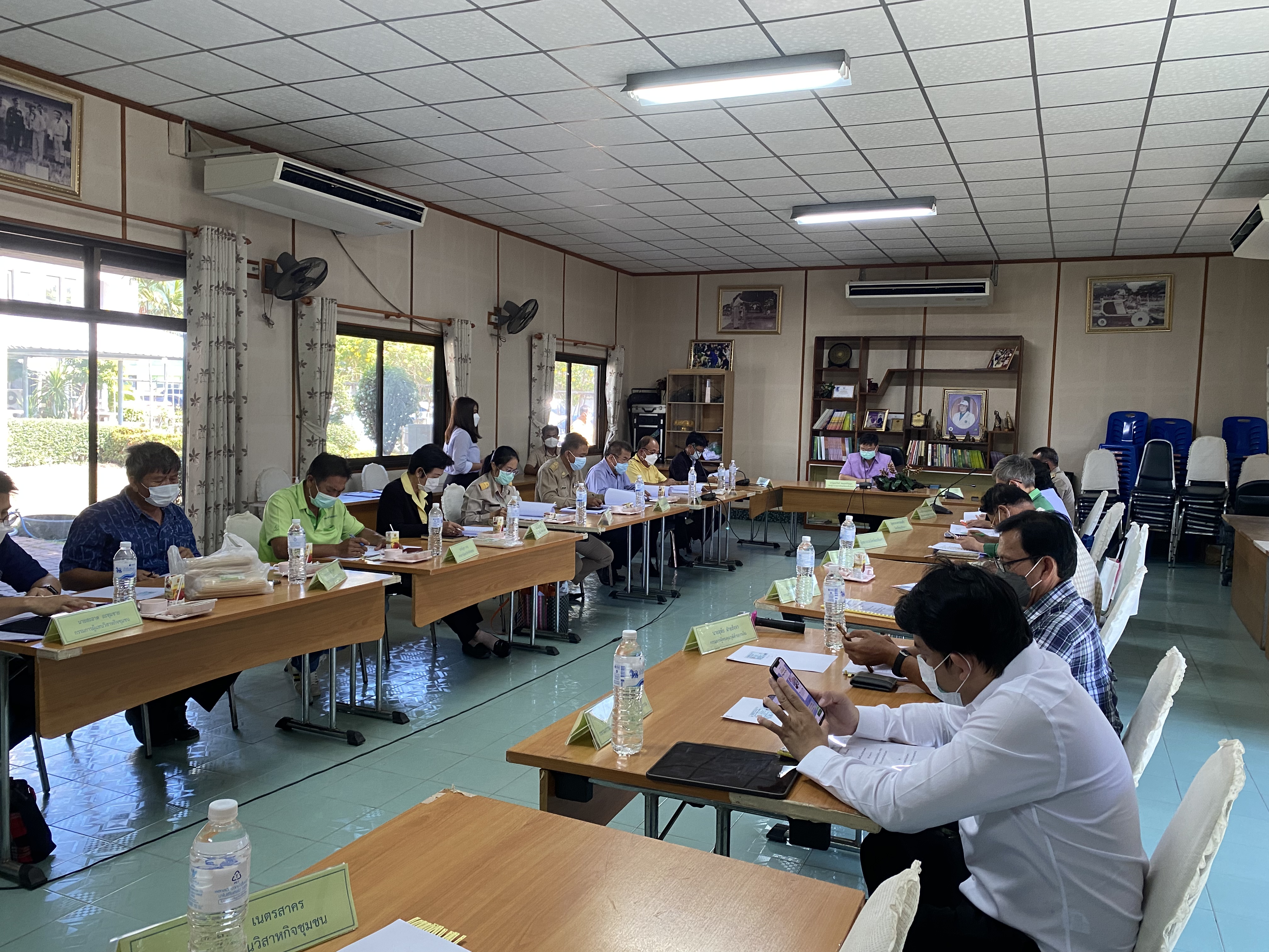 ??พช.ฉะเชิงเทรา ร่วมประชุมคณะกรรมการส่งเสริมวิสาหกิจชุมชนจังหวัดฉะเชิงเทรา ครั้งที่ 1/ 2565