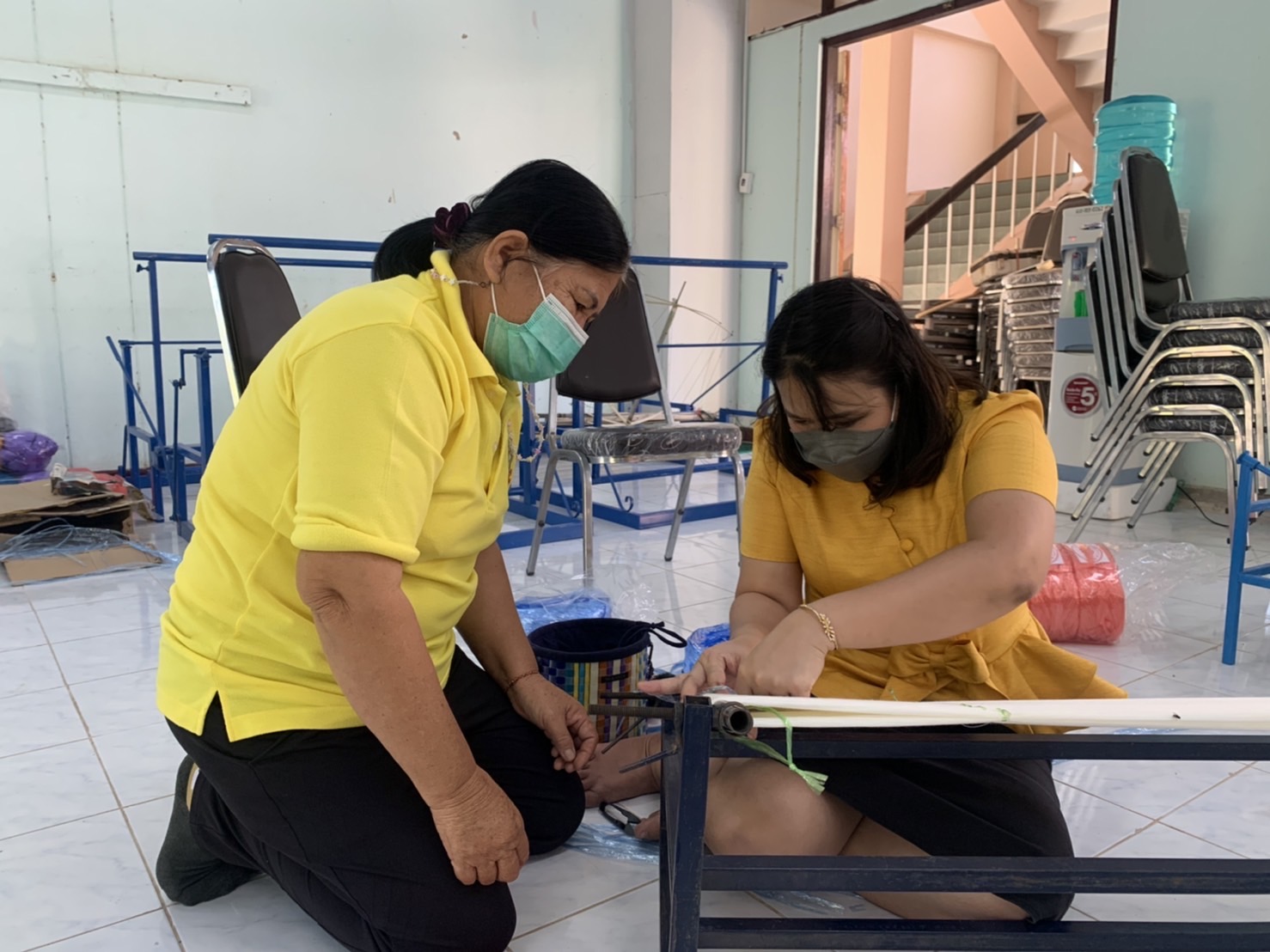 ????‍?พช.ฉะเชิงเทรา ร่วมพิธีเปิดโครงการเสริมสร้างสมรรถนะวิทยากรงานศิลปาชีพตามแนวพระราชดำริ กิจกรรมสนับสนุนวิชาการงานศิลปาชีพตามแนวพระราชดำริ