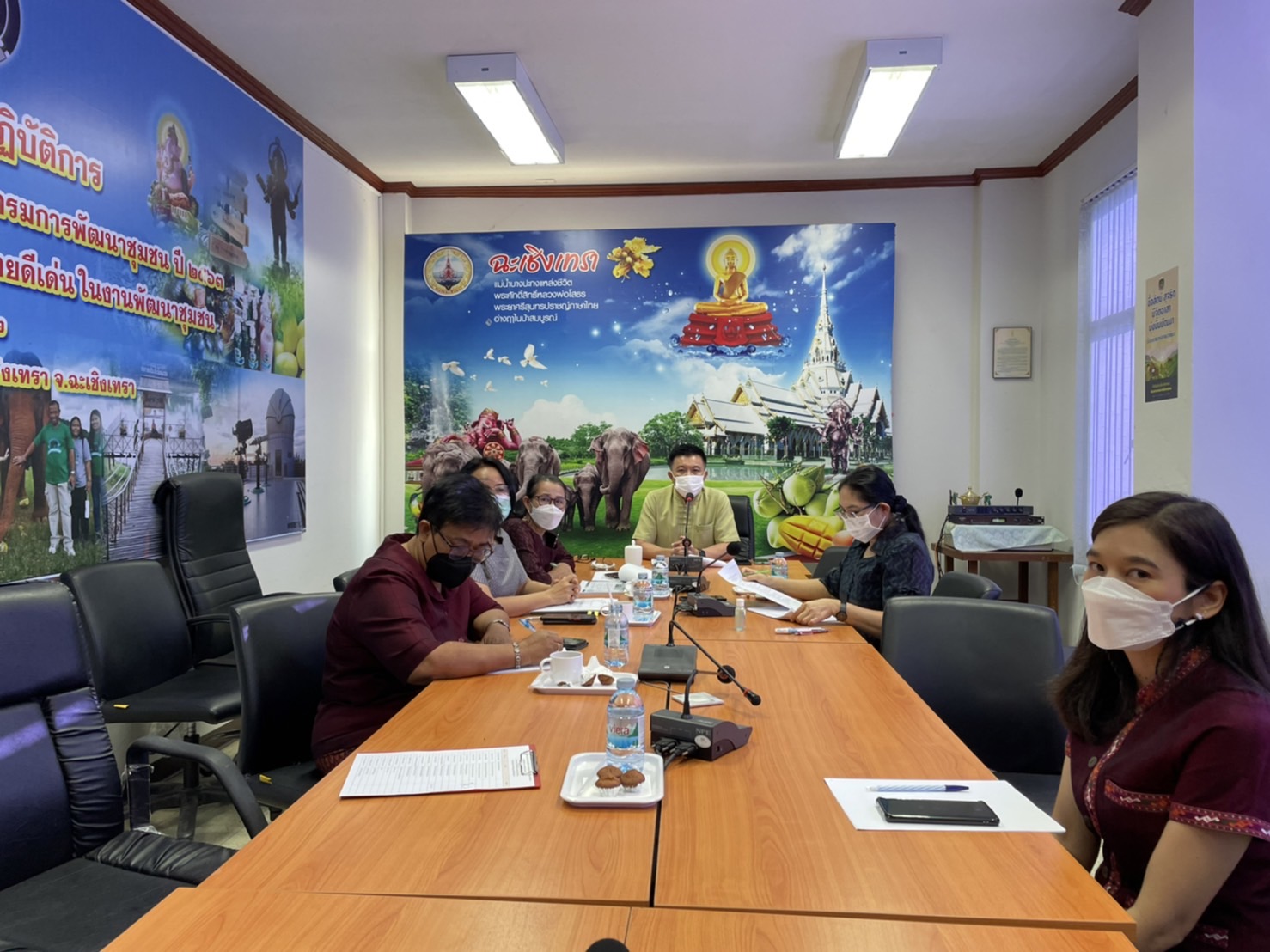 ?? พช. ฉะเชิงเทรา ประชุมเชิงปฏิบัติการการดำเนินงานตามมาตรฐานการปรับปรุงประสิทธิภาพในการปฏิบัติราชการ ประจำปีงบประมาณ พ.ศ.2565 จังหวัดฉะเชิงเทรา