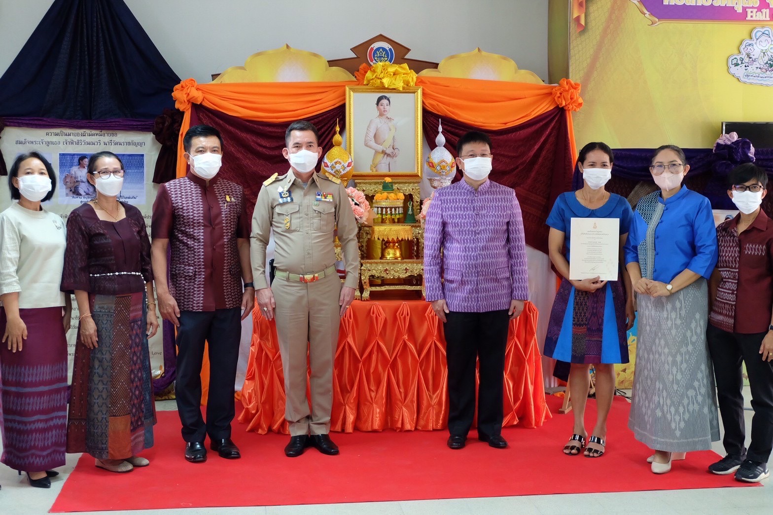 ???พช.ฉะเชิงเทรา ร่วมกิจกรรมเฉลิมพระเกียรติเนื่องในโอกาสวันคล้ายวันประสูติสมเด็จพระเจ้าลูกเธอเจ้าฟ้าสิริวัณณวรี นารีรัตนราชกัญญา