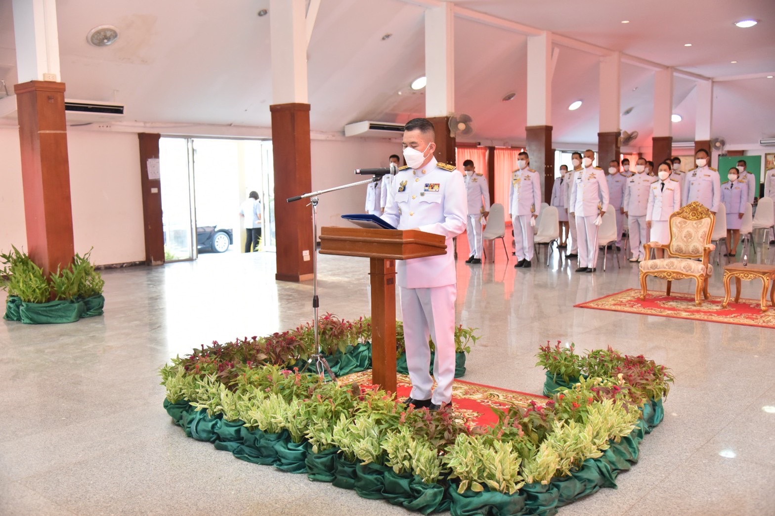 ???พช.ฉะเชิงเทรา ร่วมพิธีวันพ่อขุนรามคำแหงมหาราช