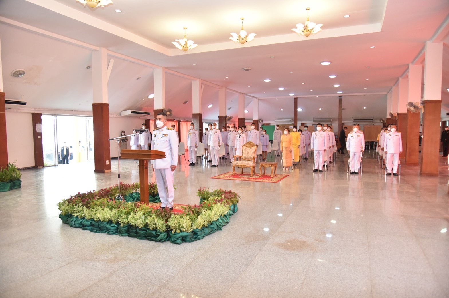 ???พช.ฉะเชิงเทรา ร่วมพิธีวันพ่อขุนรามคำแหงมหาราช