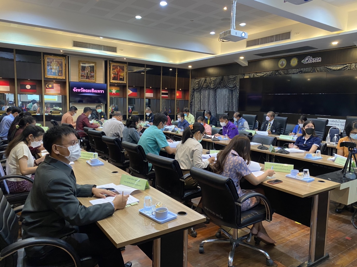 ???พช.ฉะเชิงเทรา ประชุมคณะกรรมการคัดเลือกหมู่บ้านต้นแบบการพัฒนาตามแนวพระราชดำริ ระดับจังหวัด ครั้งที่ 1/2565