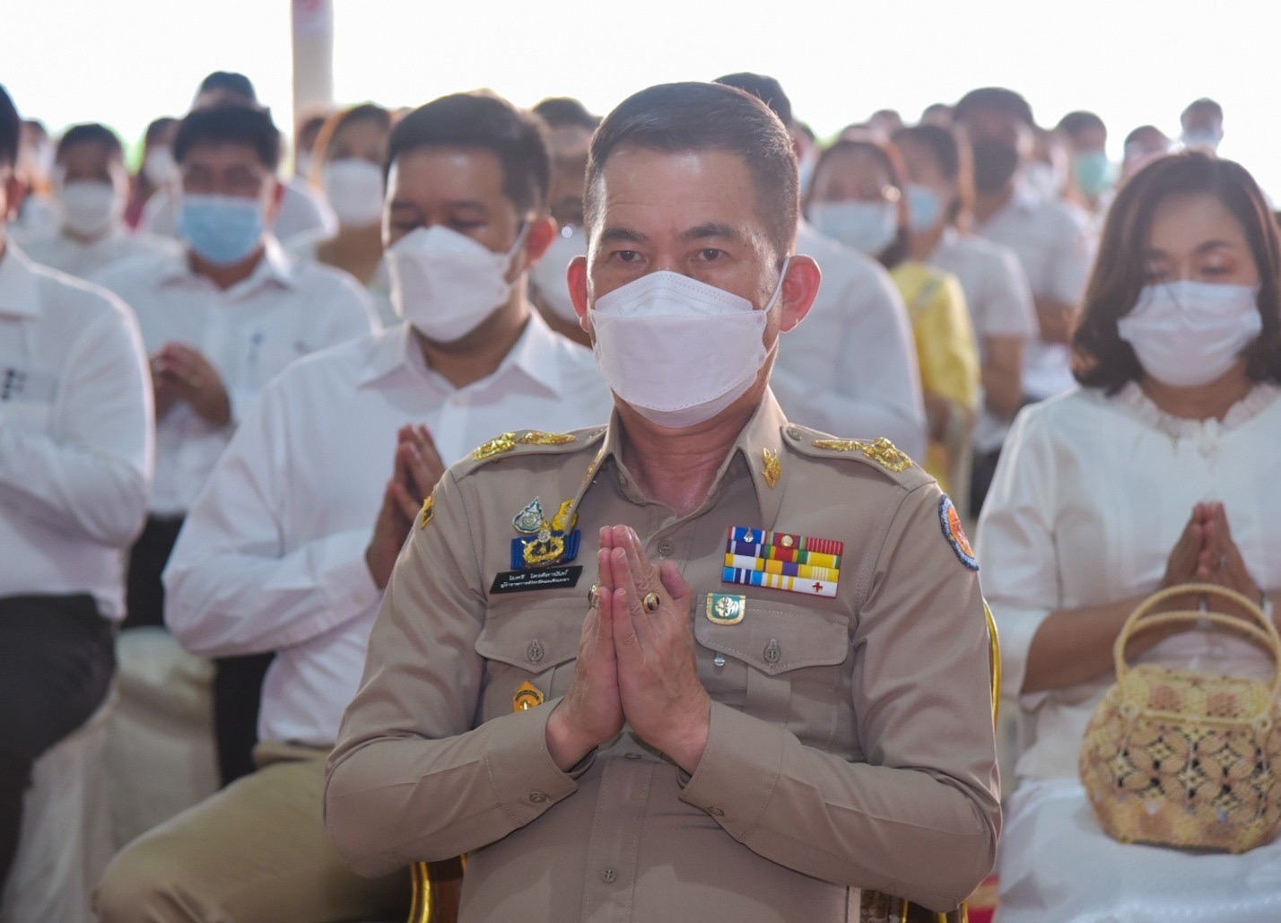 พช.ฉะเชิงเทรา ร่วมพิธีเจริญพระพุทธมนต์เพื่อความเป็นสิริมงคล เนื่องในวันคล้ายวันเกิด เจ้าคุณพระสินีนาฏ พิลาสกัลยาณี