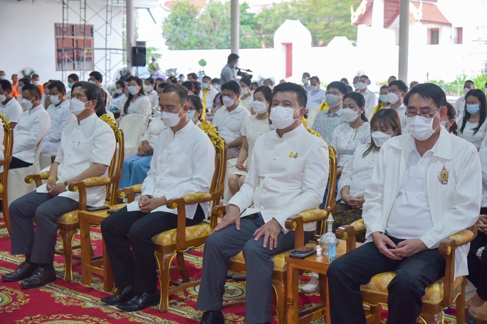พช.ฉะเชิงเทรา ร่วมพิธีเจริญพระพุทธมนต์เพื่อความเป็นสิริมงคล เนื่องในวันคล้ายวันเกิด เจ้าคุณพระสินีนาฏ พิลาสกัลยาณี